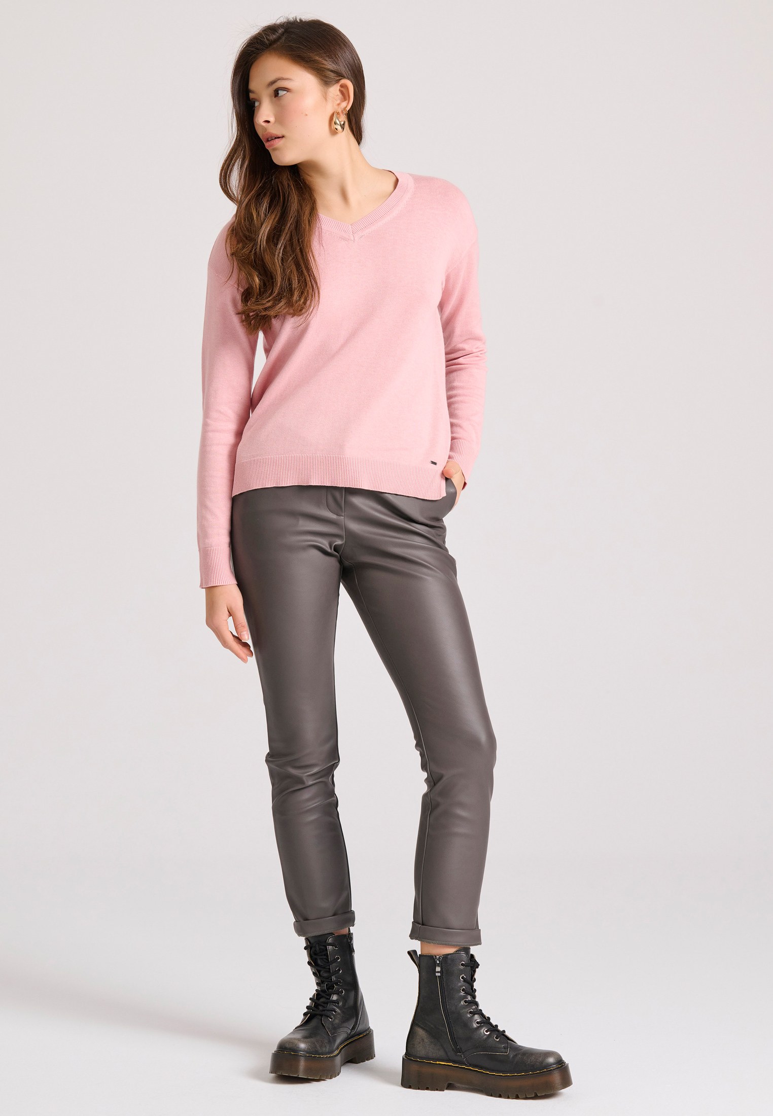 Women's Knitwear Funky Buddha Pink