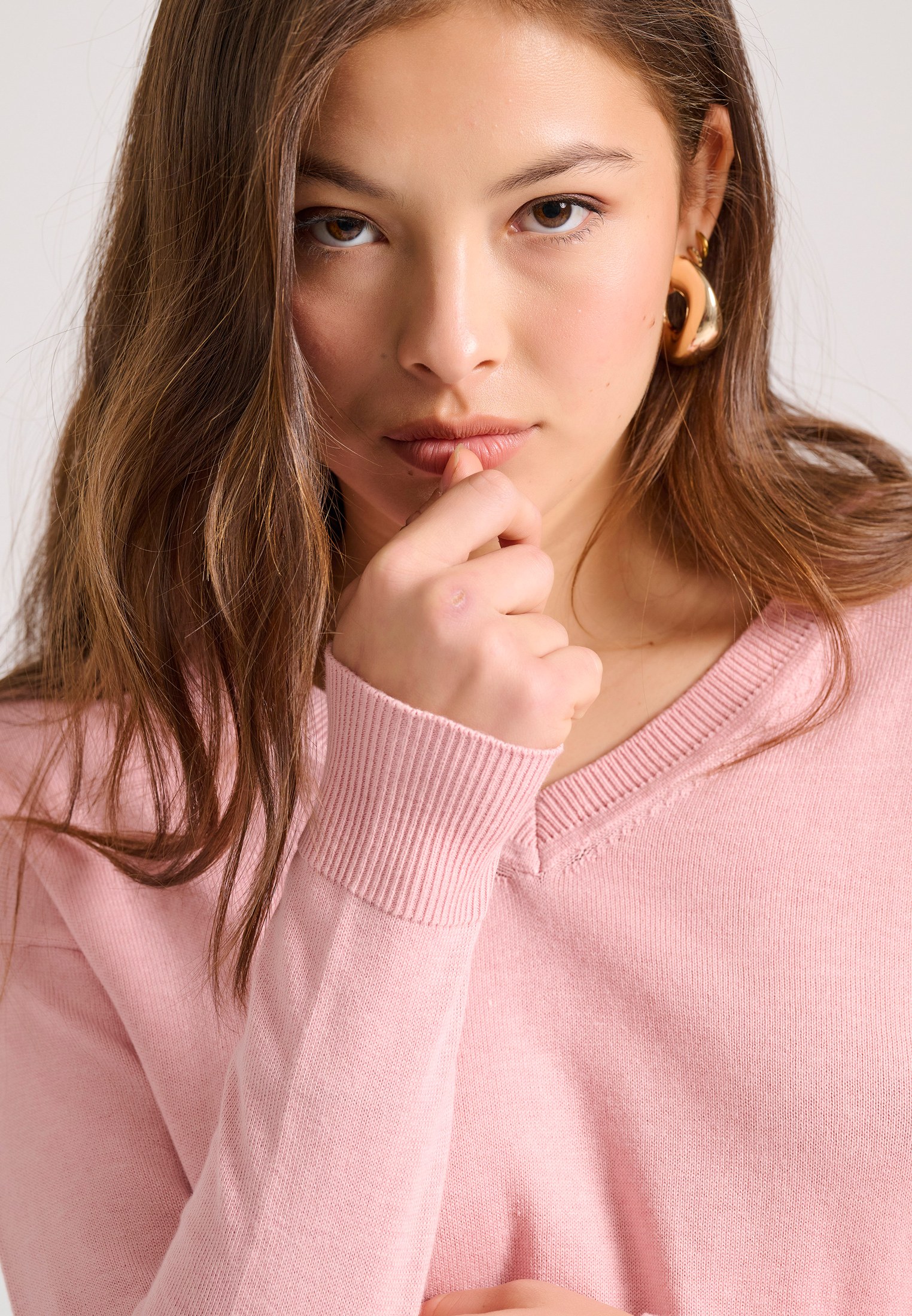 Women's Knitwear Funky Buddha Pink