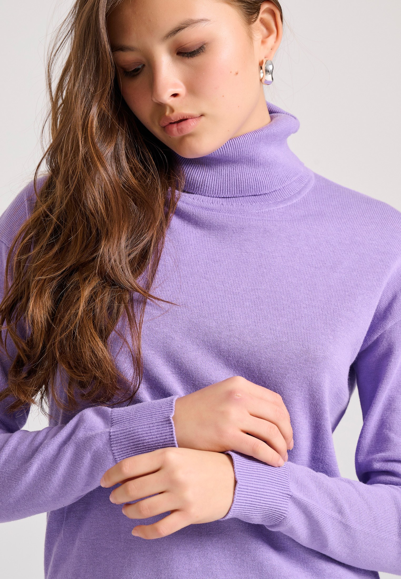 Women's Knitwear Funky Buddha Purple