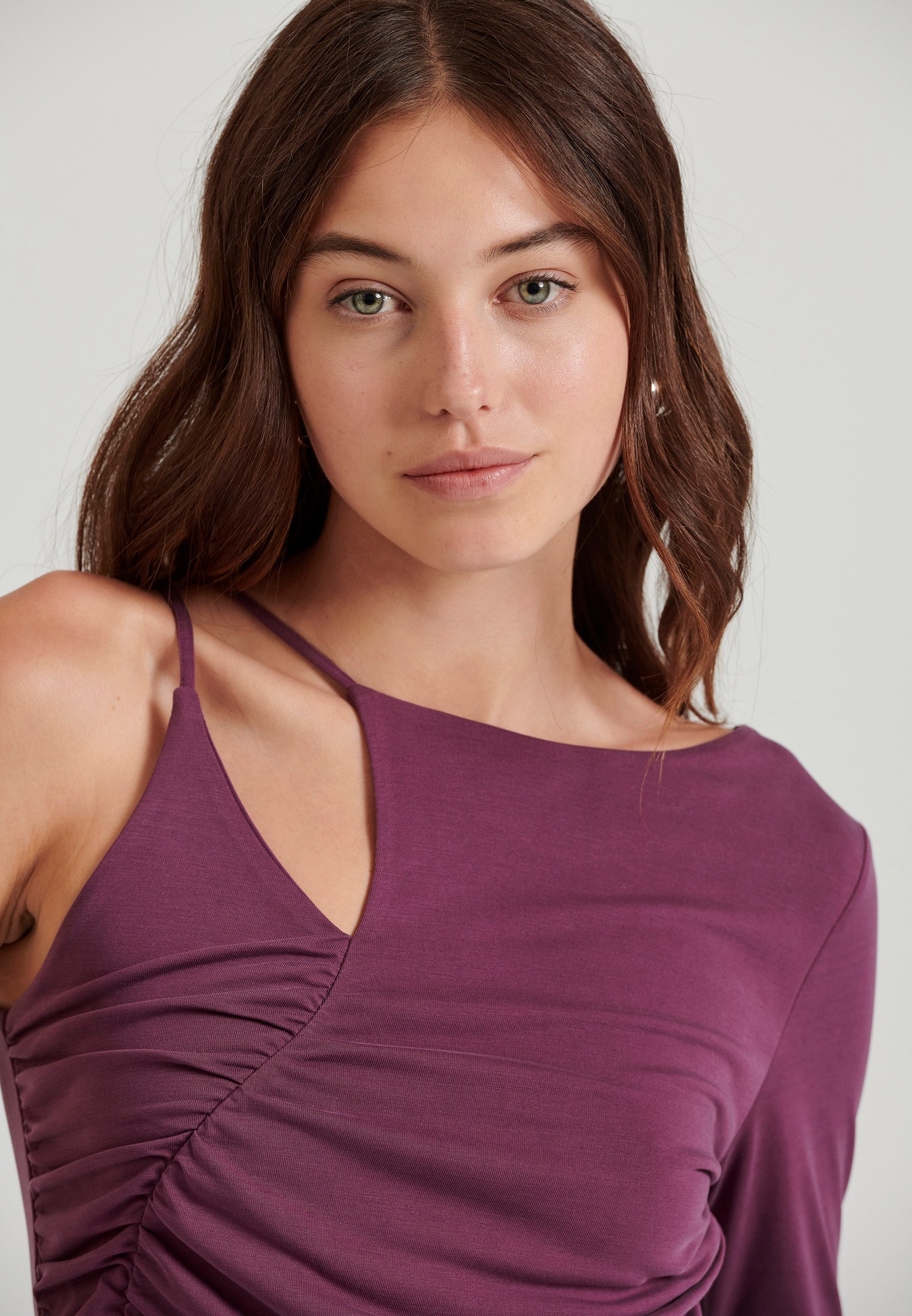 Women's Blouses Funky Buddha Purple