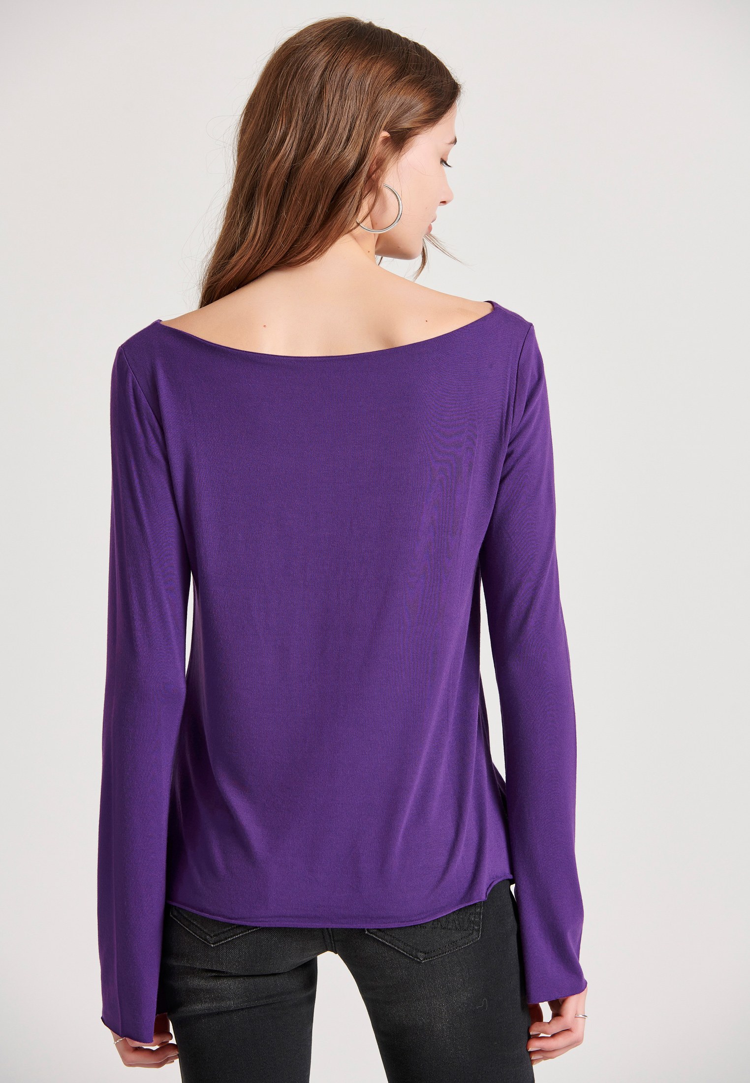 Women's Blouses Funky Buddha Purple