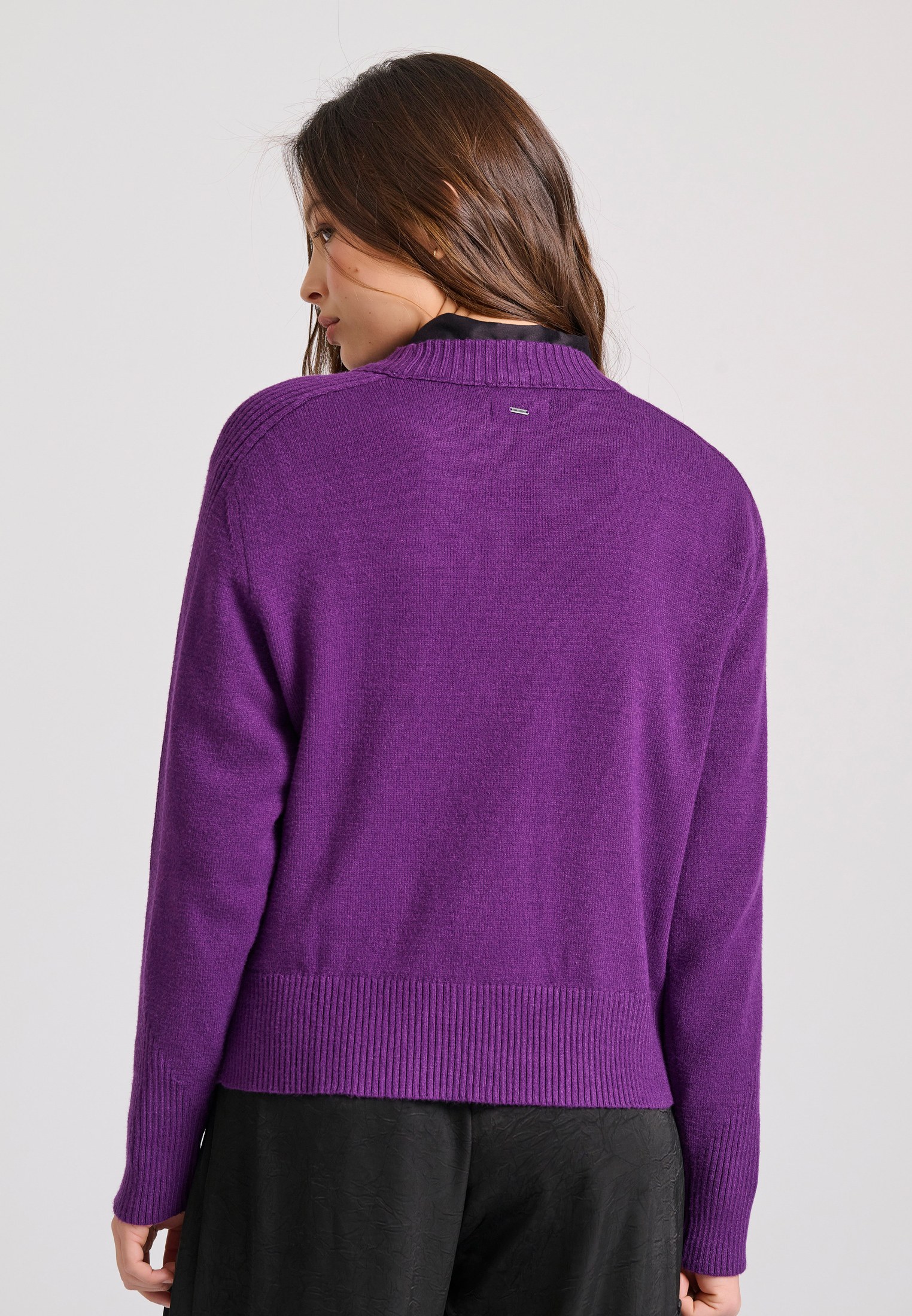 Women's Knitwear Funky Buddha Purple