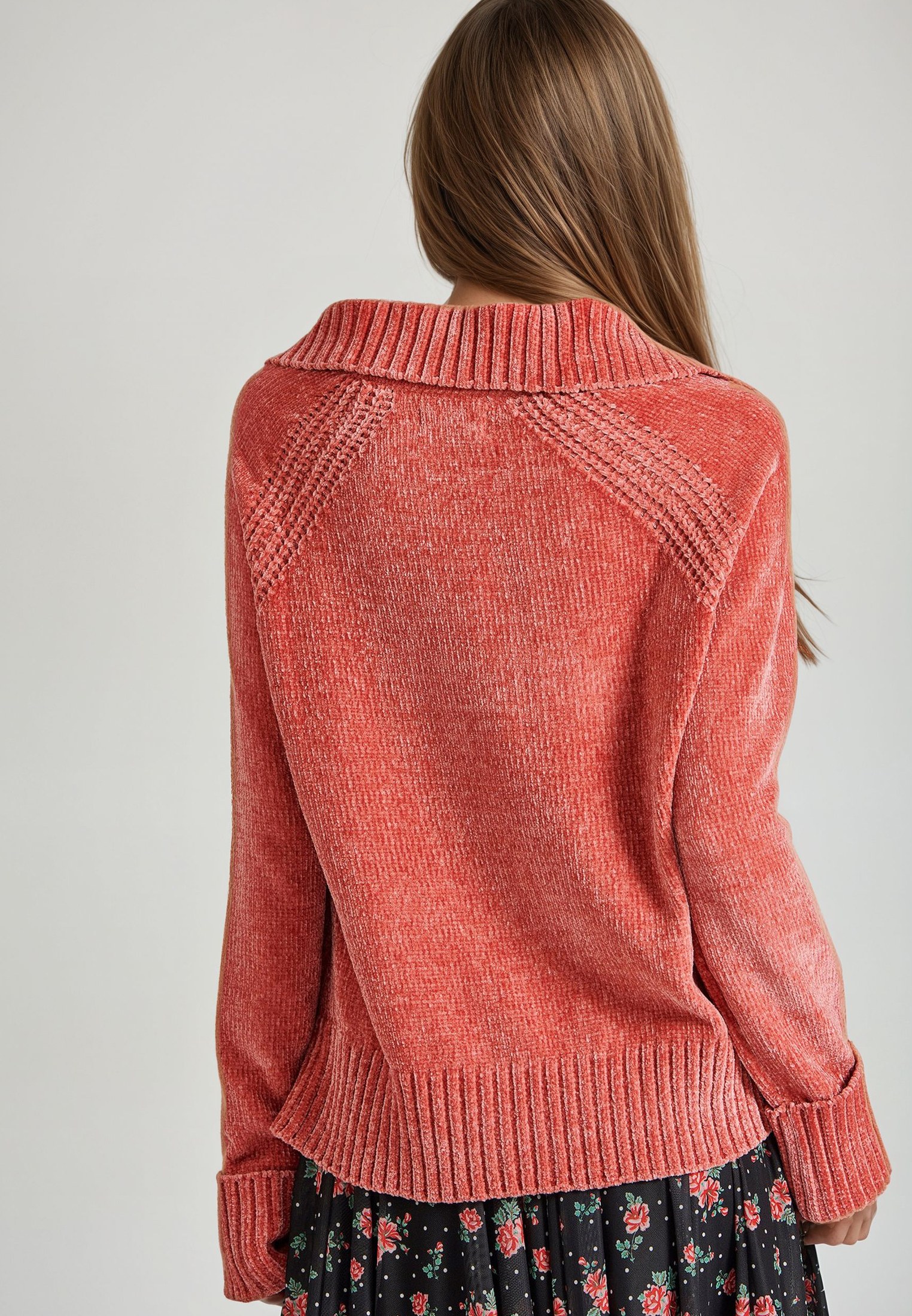 Women's Knitwear Funky Buddha Red