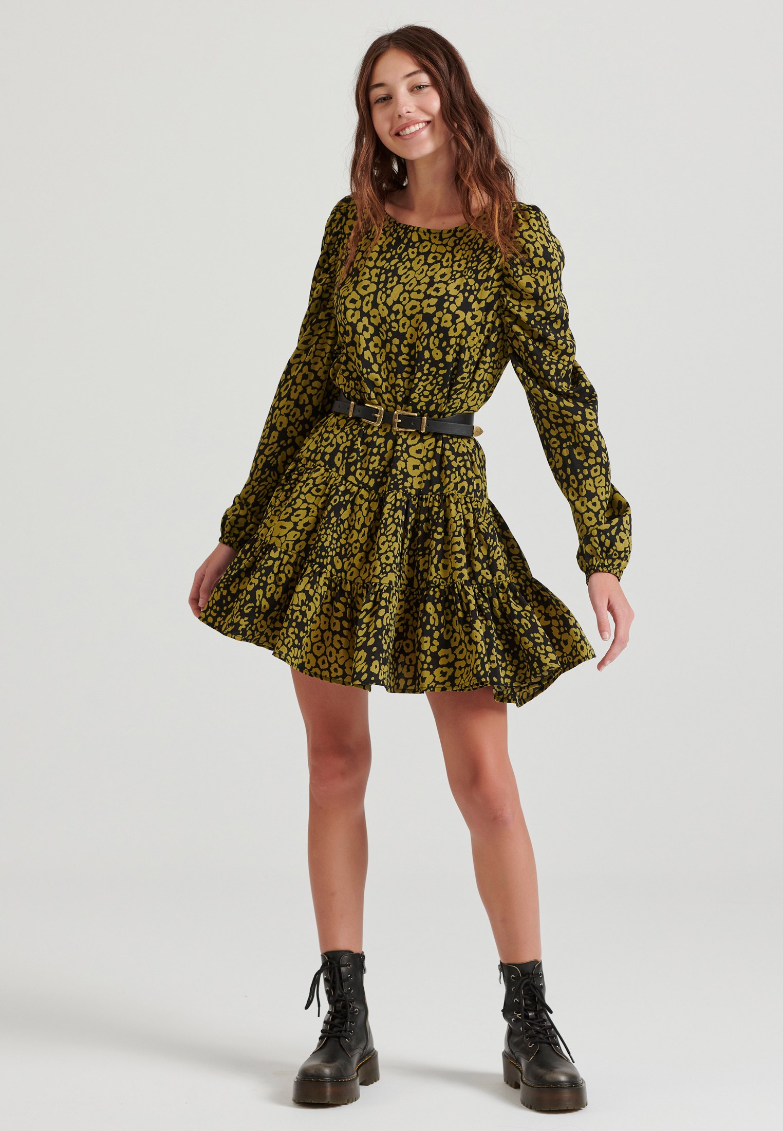 Women's Dresses Funky Buddha Olive