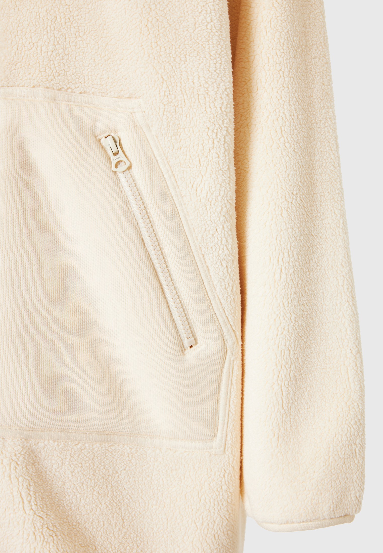 Μακριά fleece oversized γυναικεία φούτερ ζεκέτα φωτογραφία