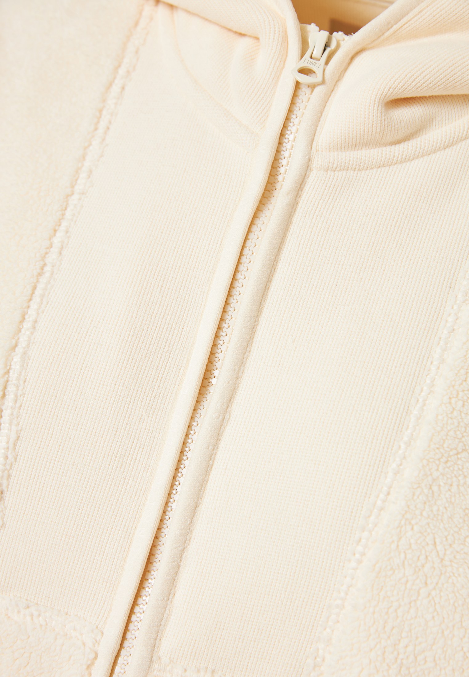 Μακριά fleece oversized γυναικεία φούτερ ζεκέτα φωτογραφία