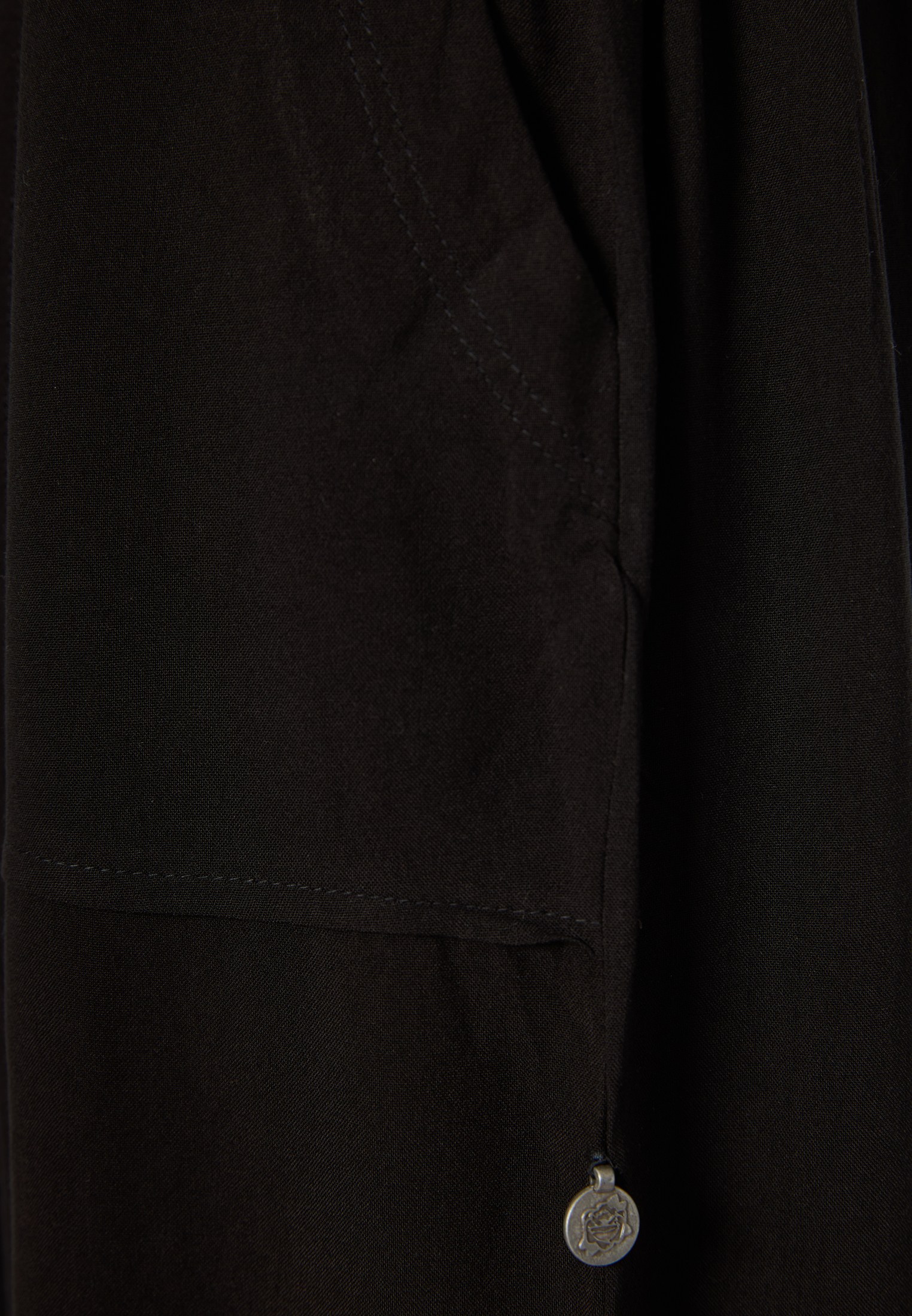 Women's Trousers Funky Buddha Black