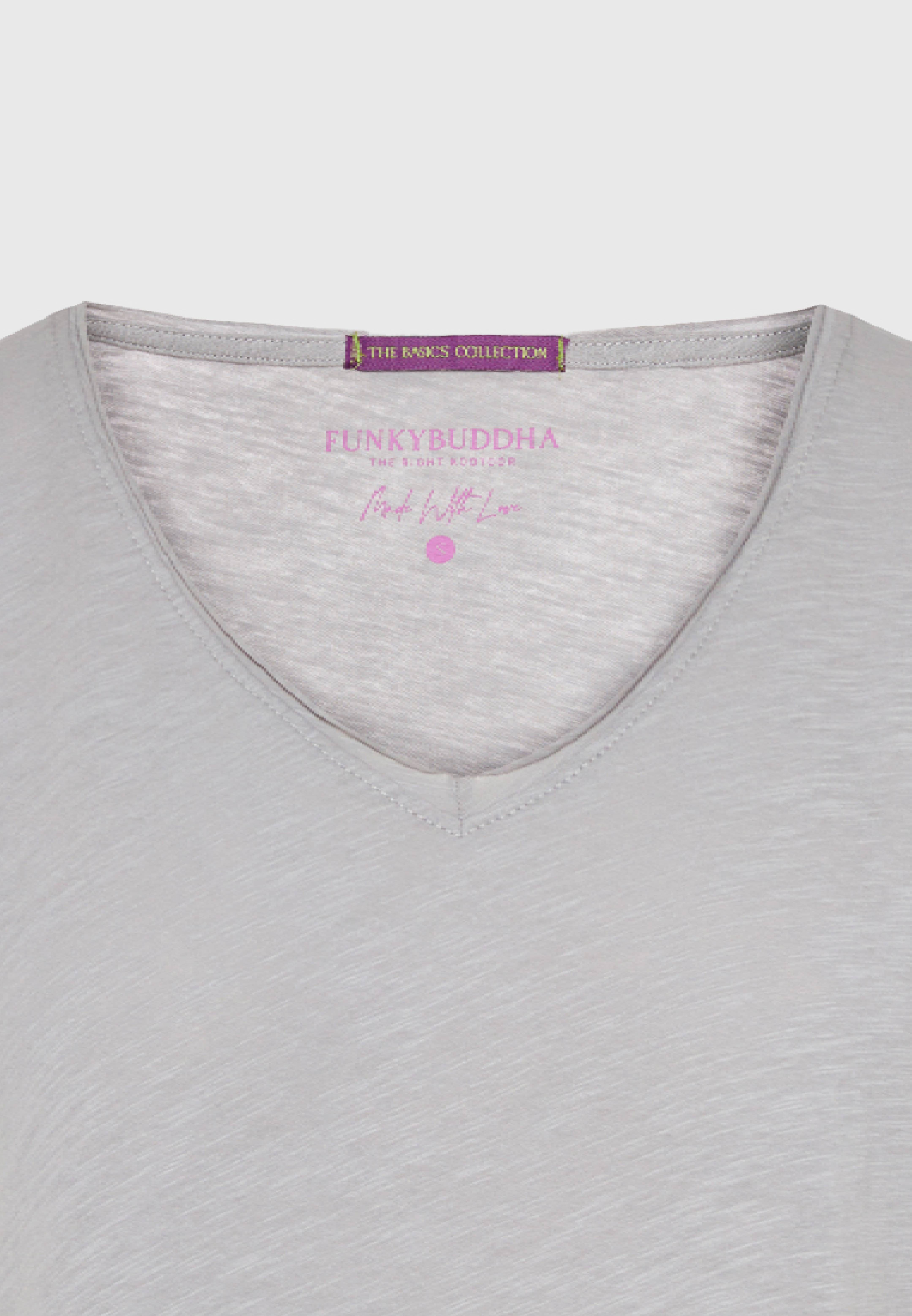 Women's T-Shirts Funky Buddha Gray