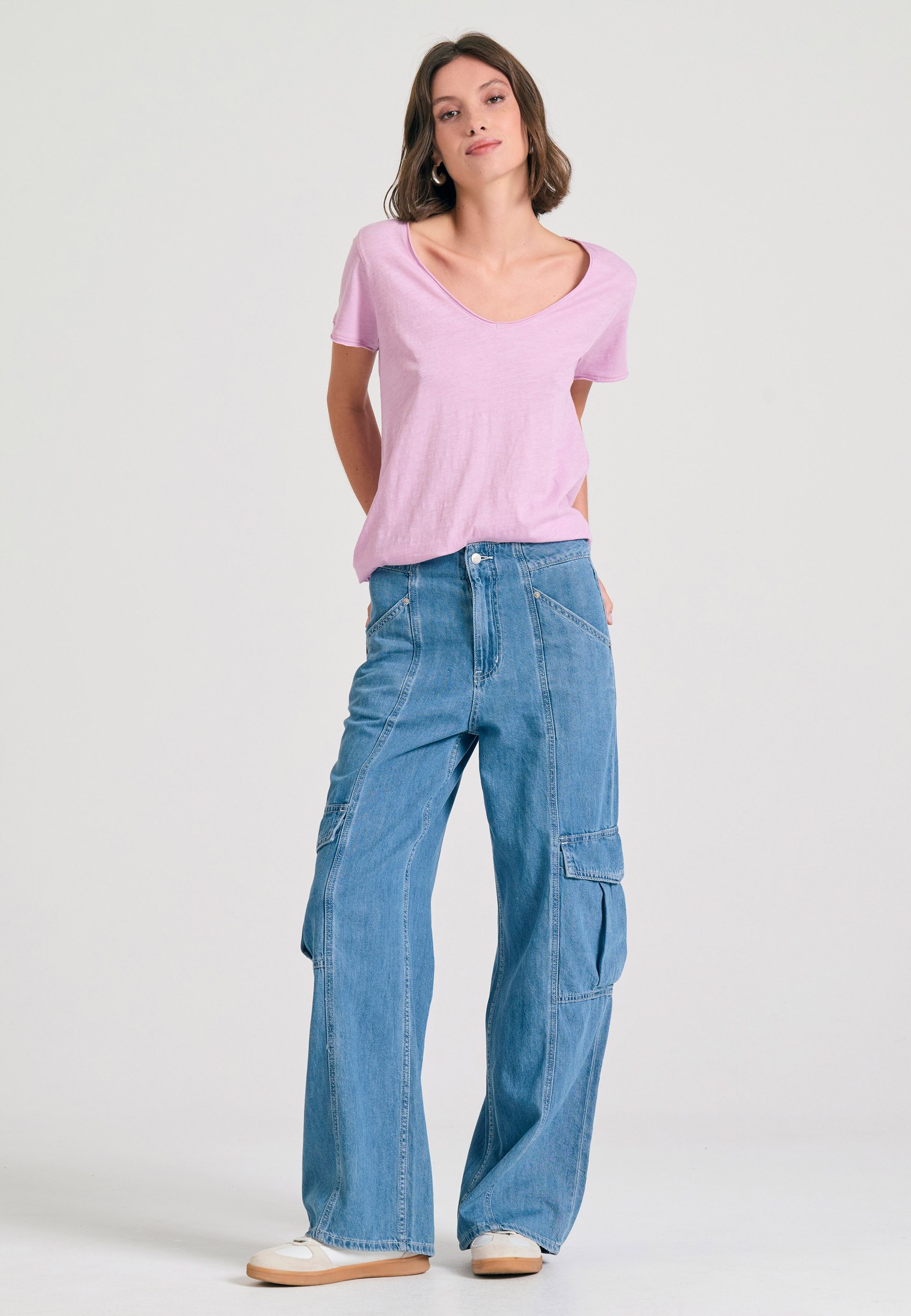 Women's T-Shirts Funky Buddha Pink