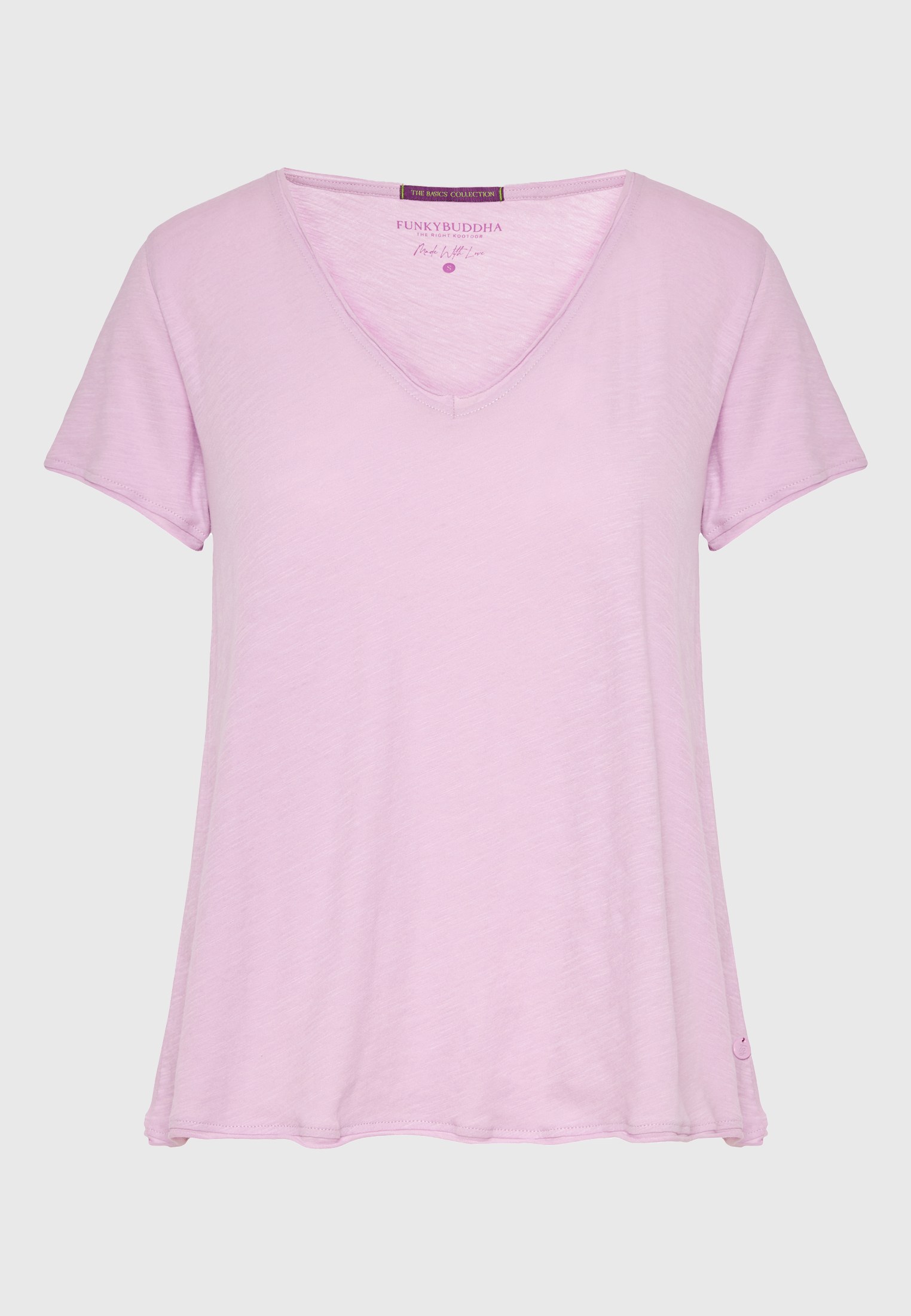 Women's T-Shirts Funky Buddha Pink