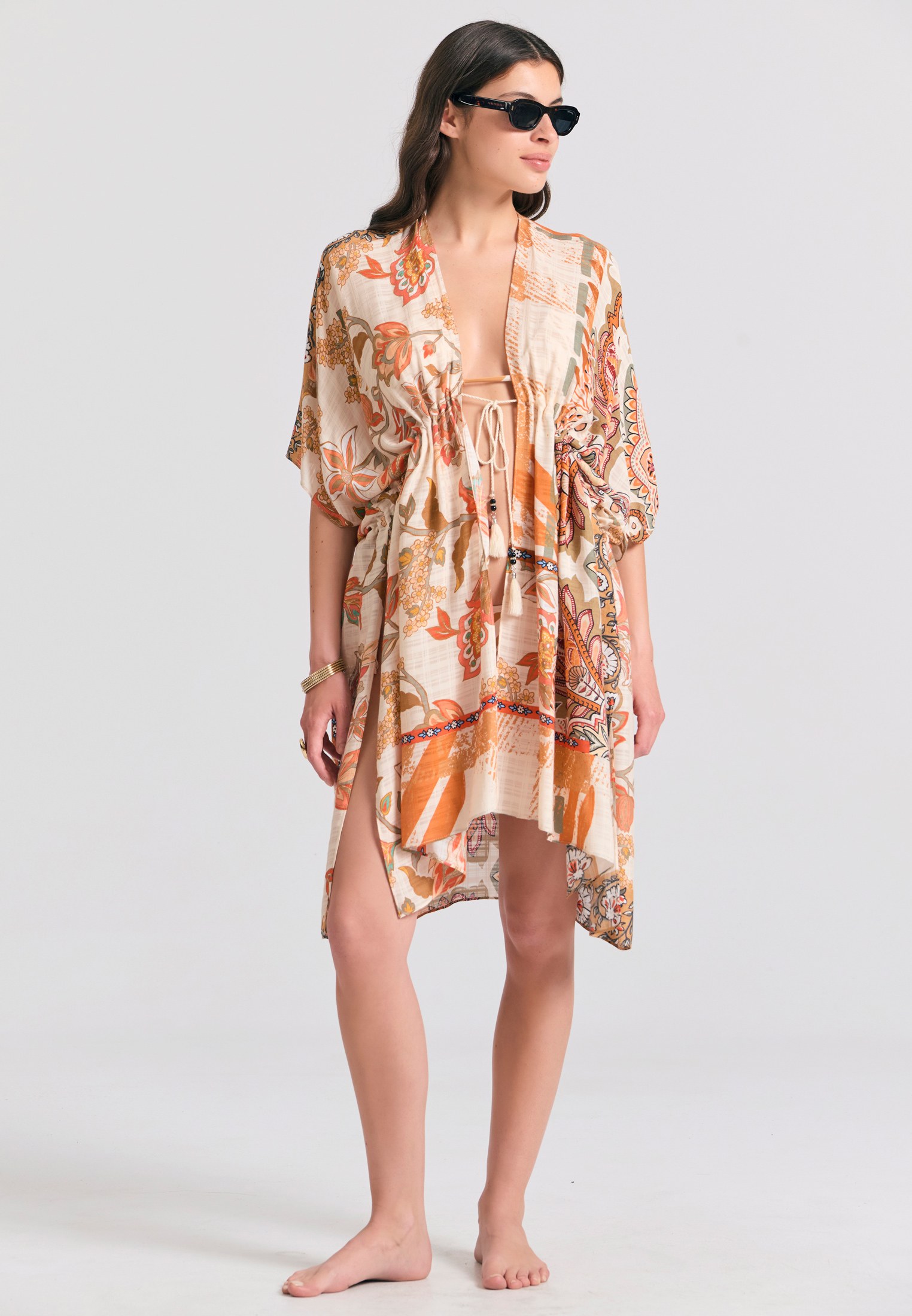 Women's Kimonos Funky Buddha Red