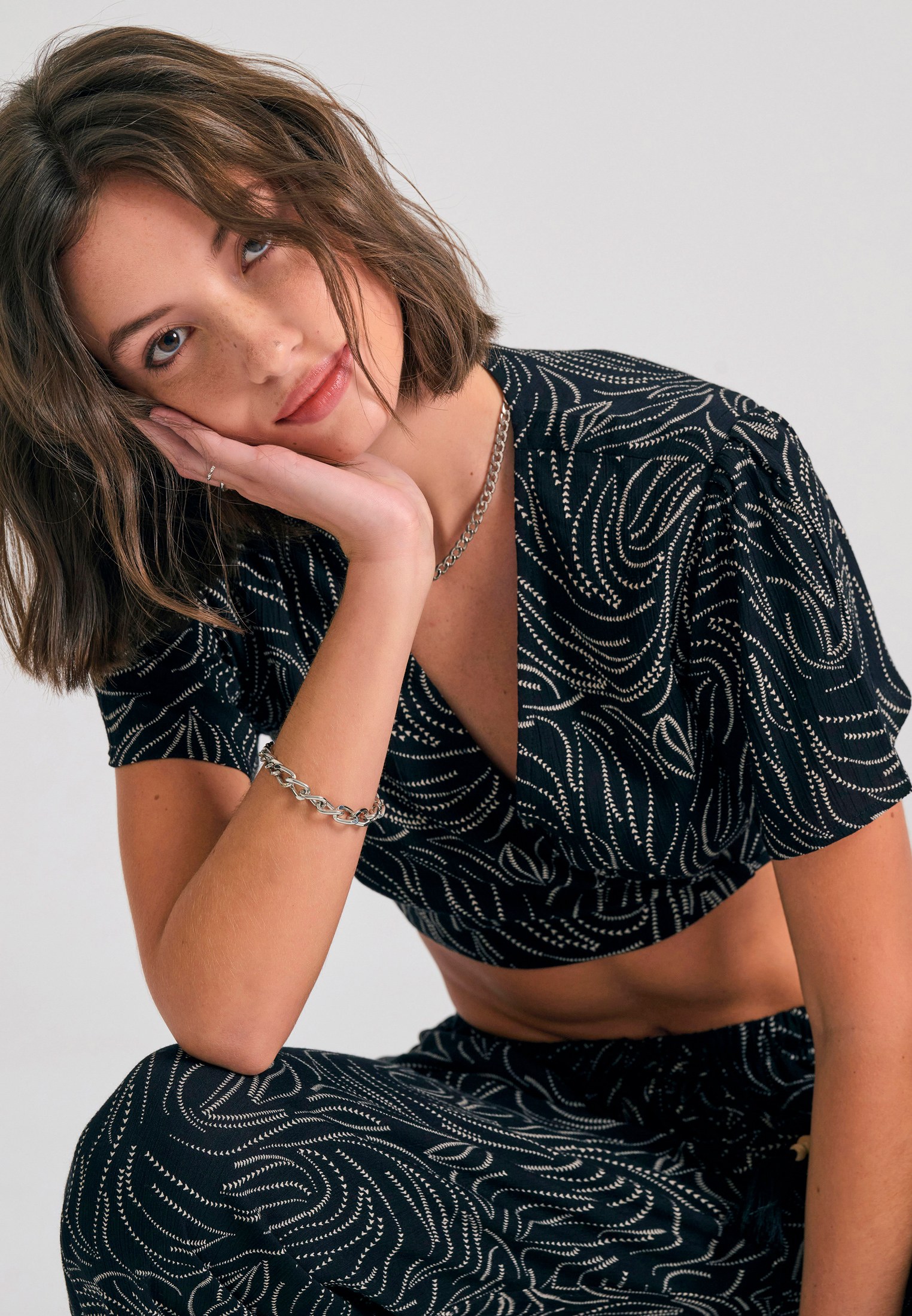 Women's Blouses Funky Buddha Black