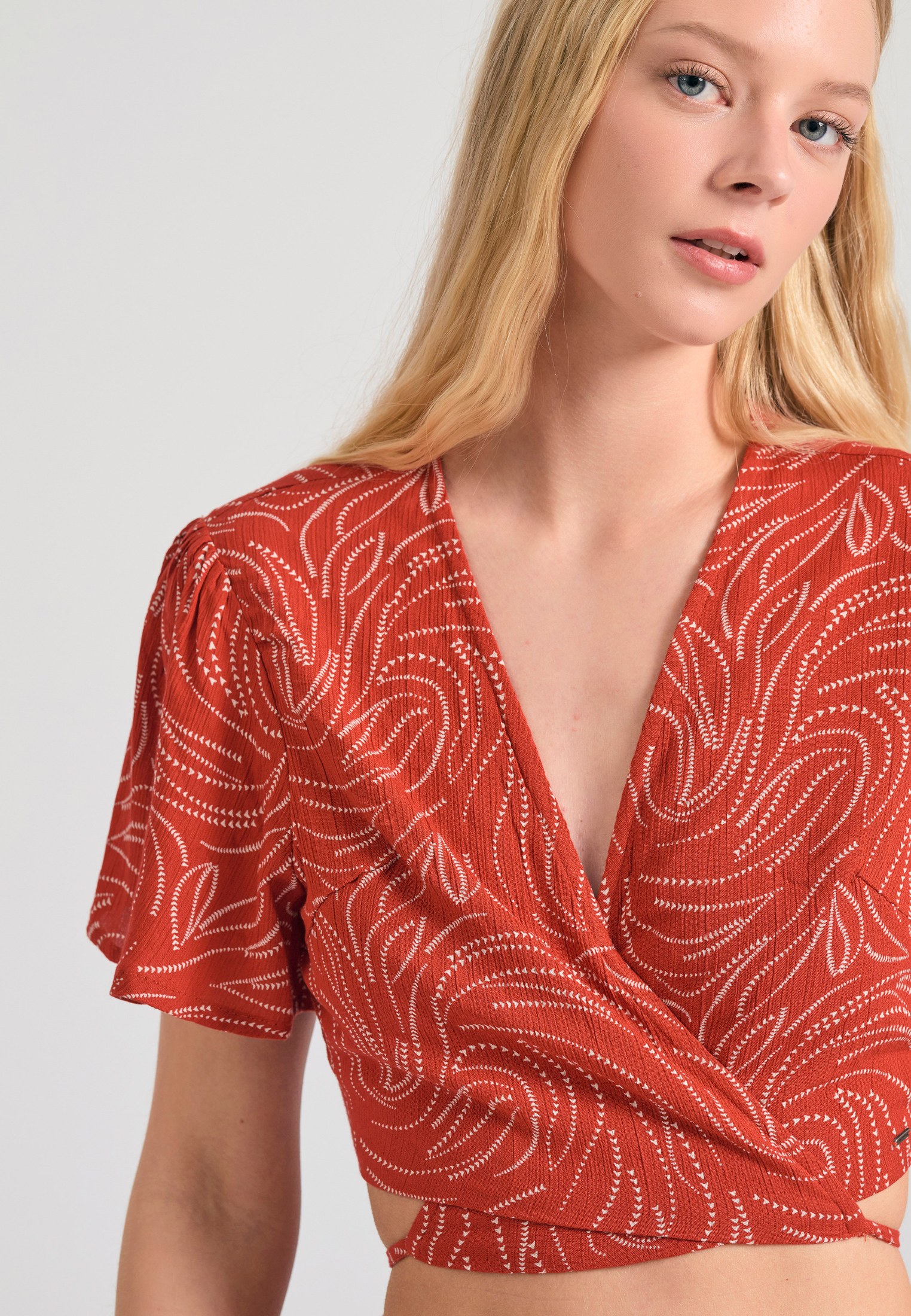 Women's Blouses Funky Buddha Brown