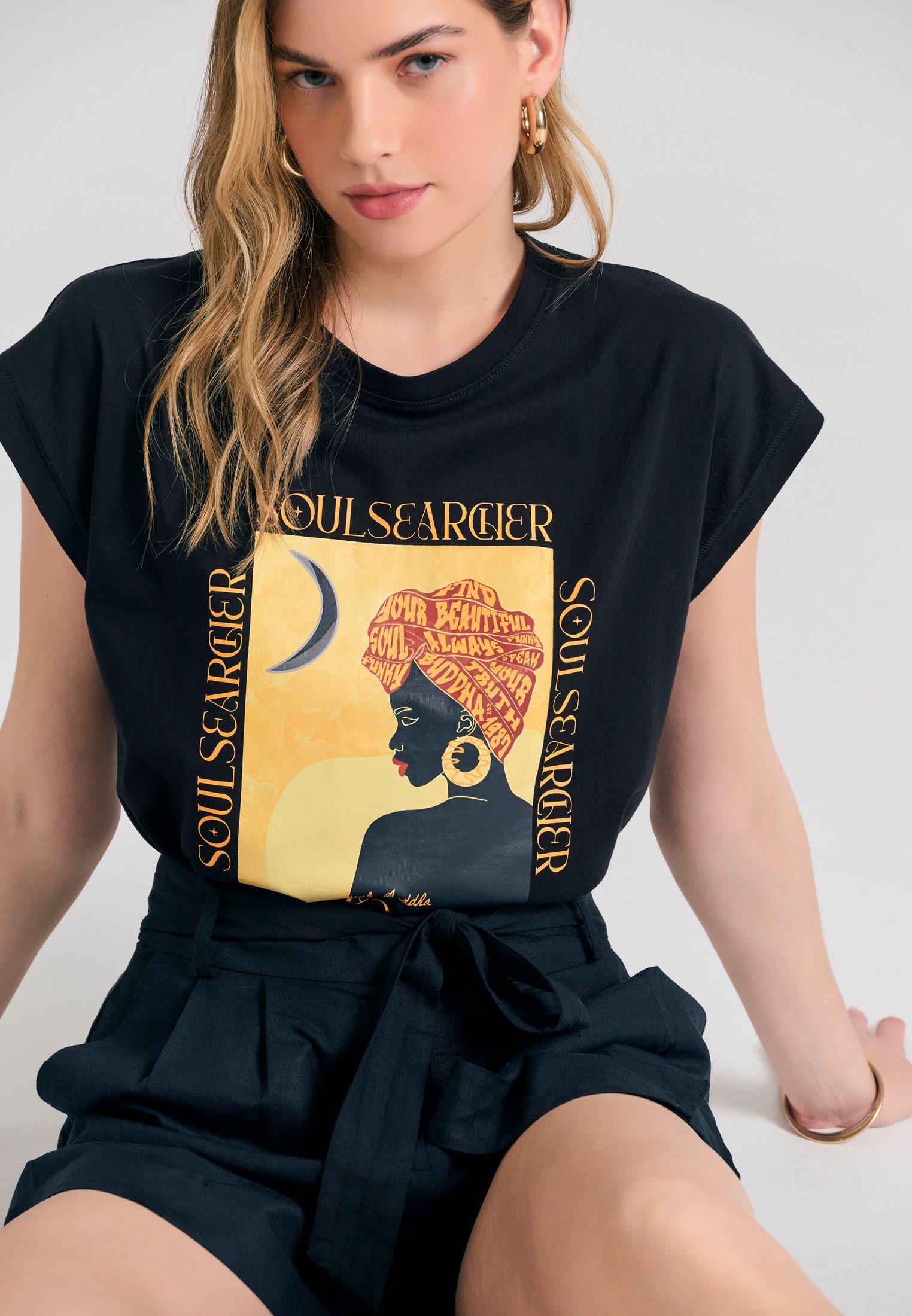 Women's Shorts Funky Buddha Gray