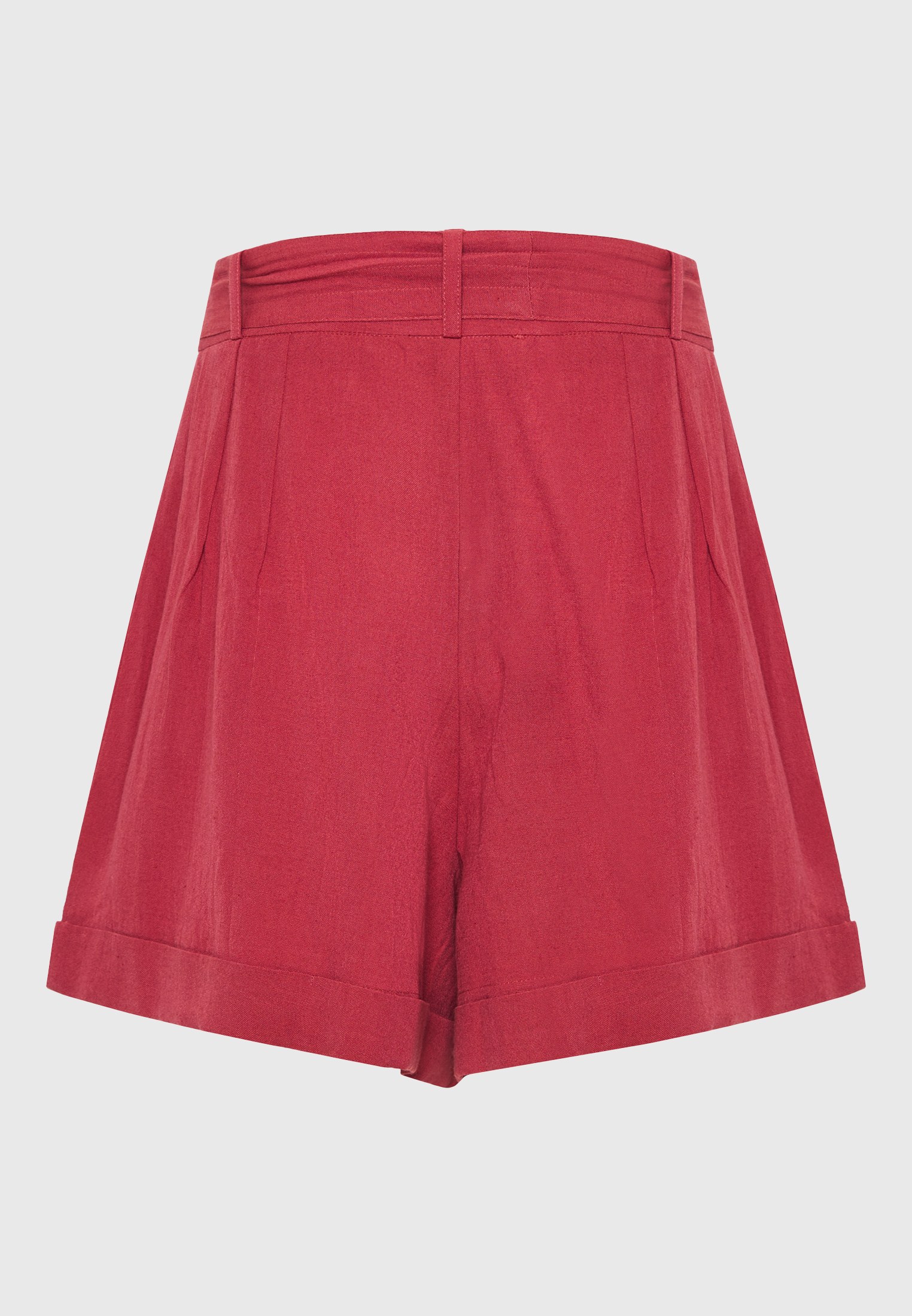 Women's Shorts Funky Buddha Red