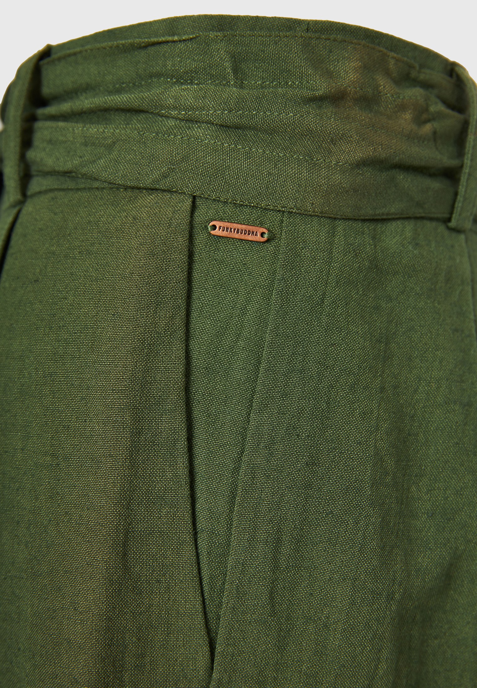 Women's Shorts Funky Buddha Khaki