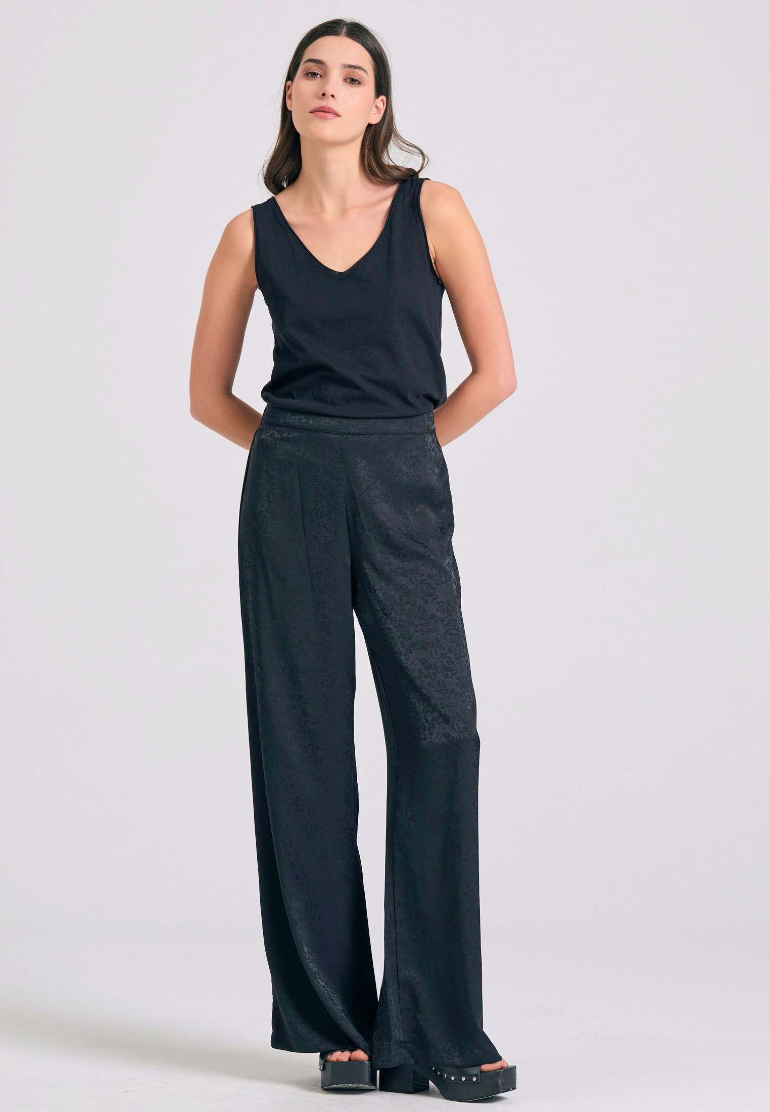 Women's T-Shirts Funky Buddha Black