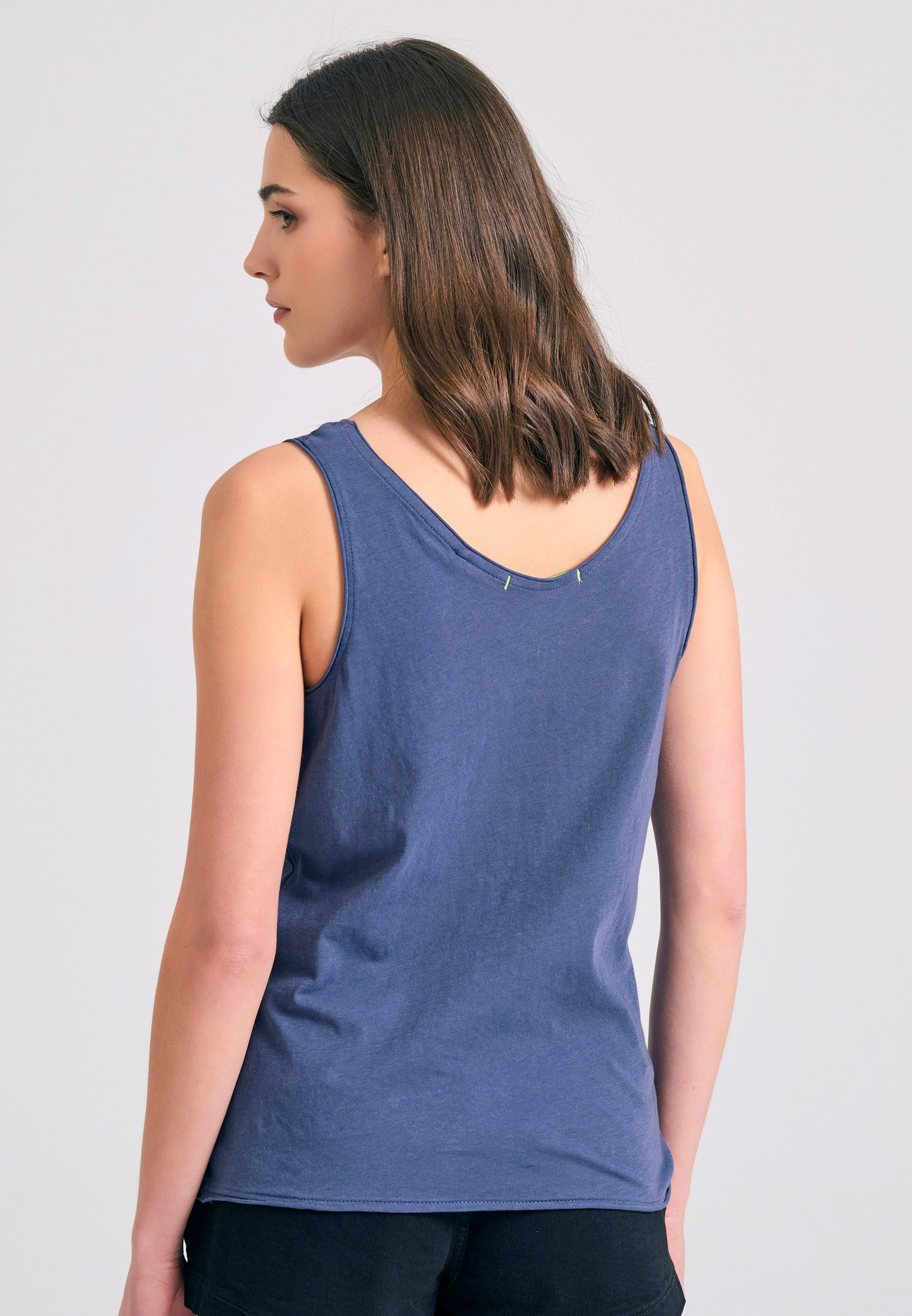 Women's Tops Funky Buddha Blue