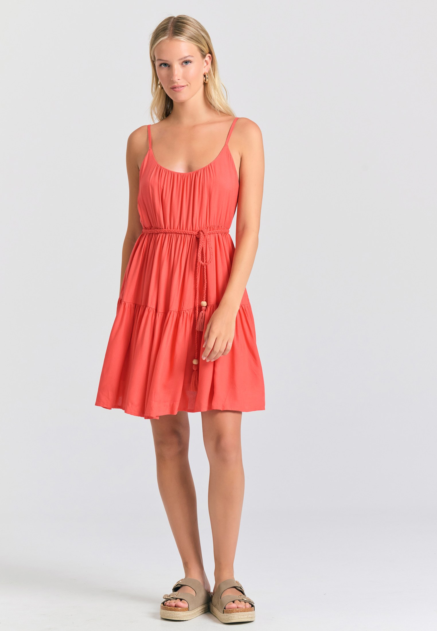 Women's Dresses Funky Buddha Orange