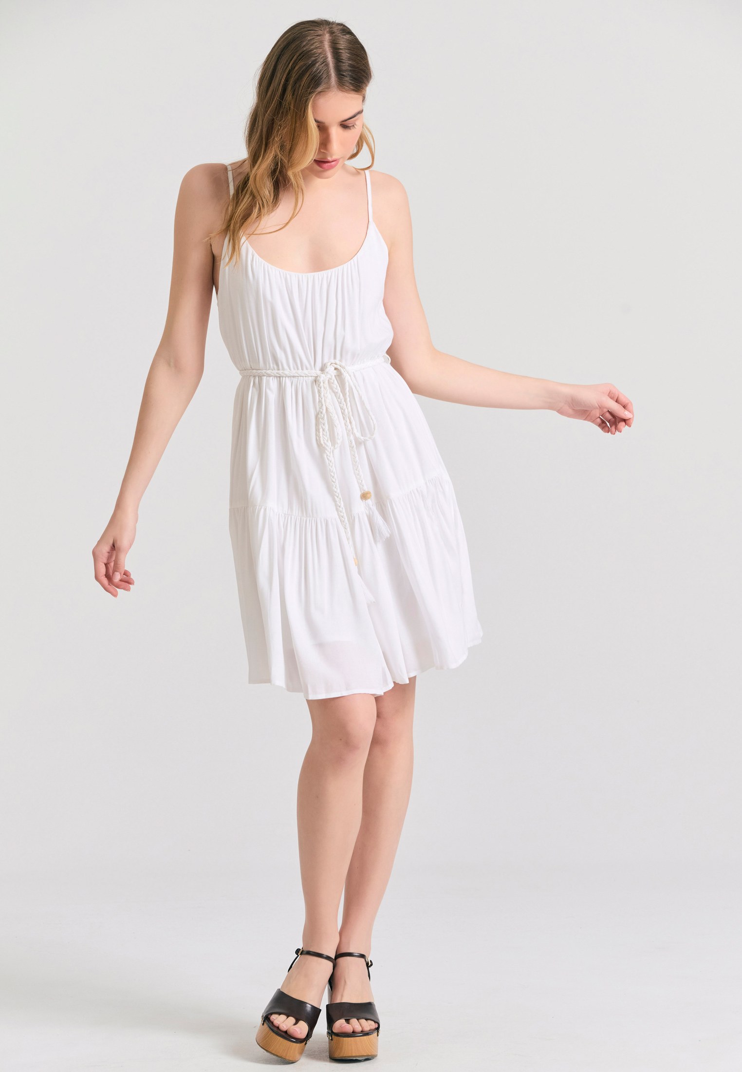 Women's Dresses Funky Buddha White