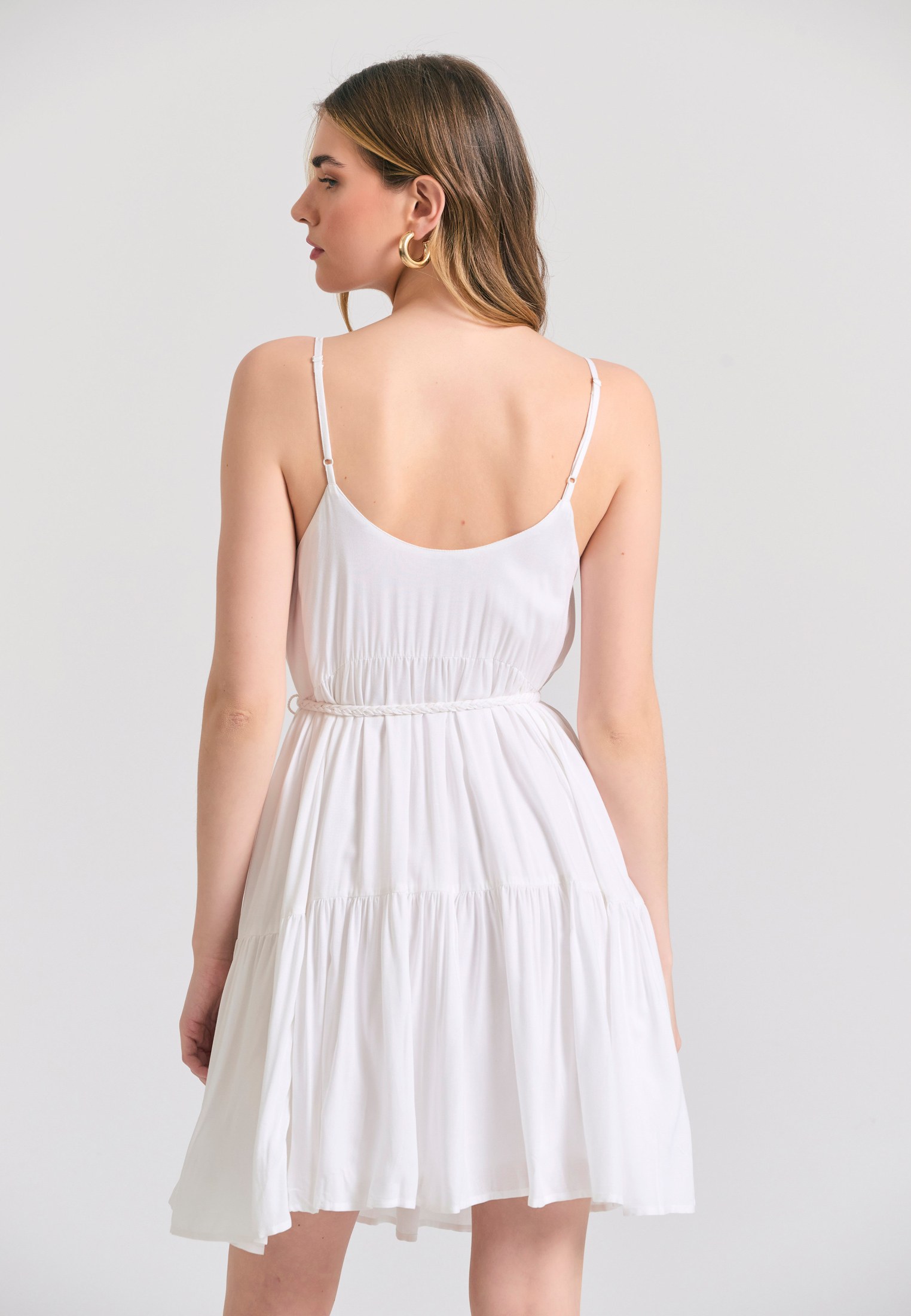 Women's Dresses Funky Buddha White