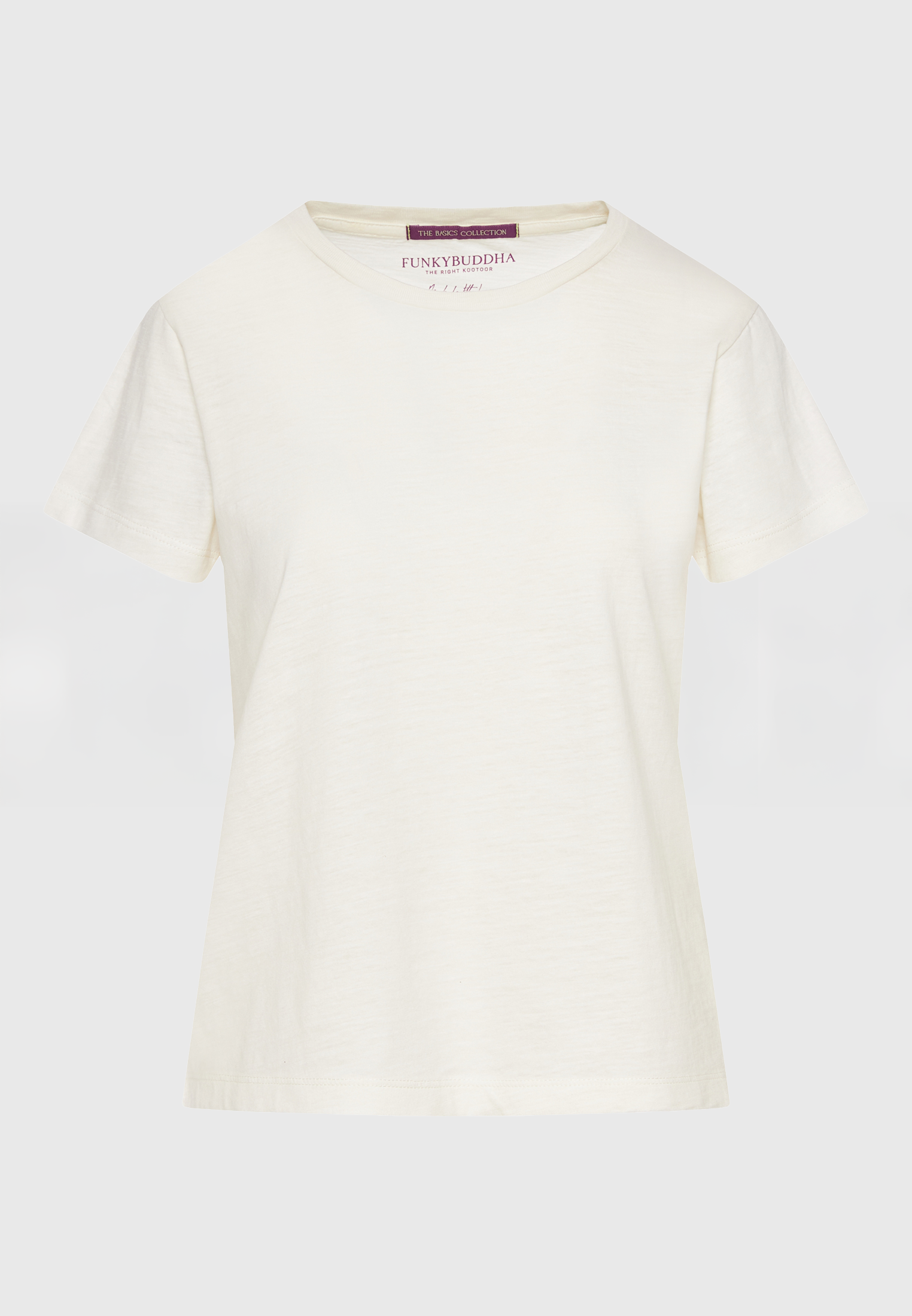 Women's T-Shirts Funky Buddha White