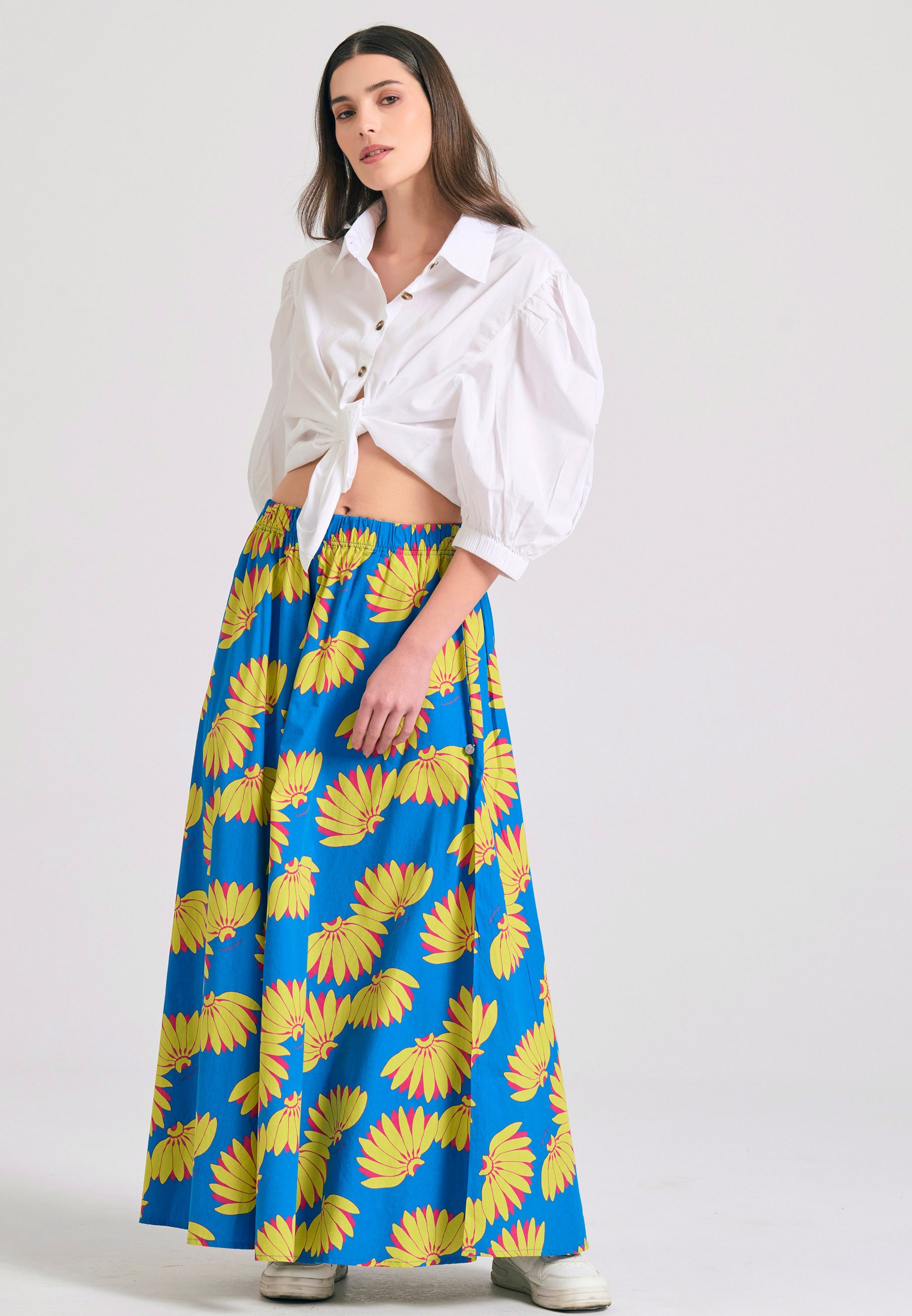 Women's Shirts Funky Buddha White