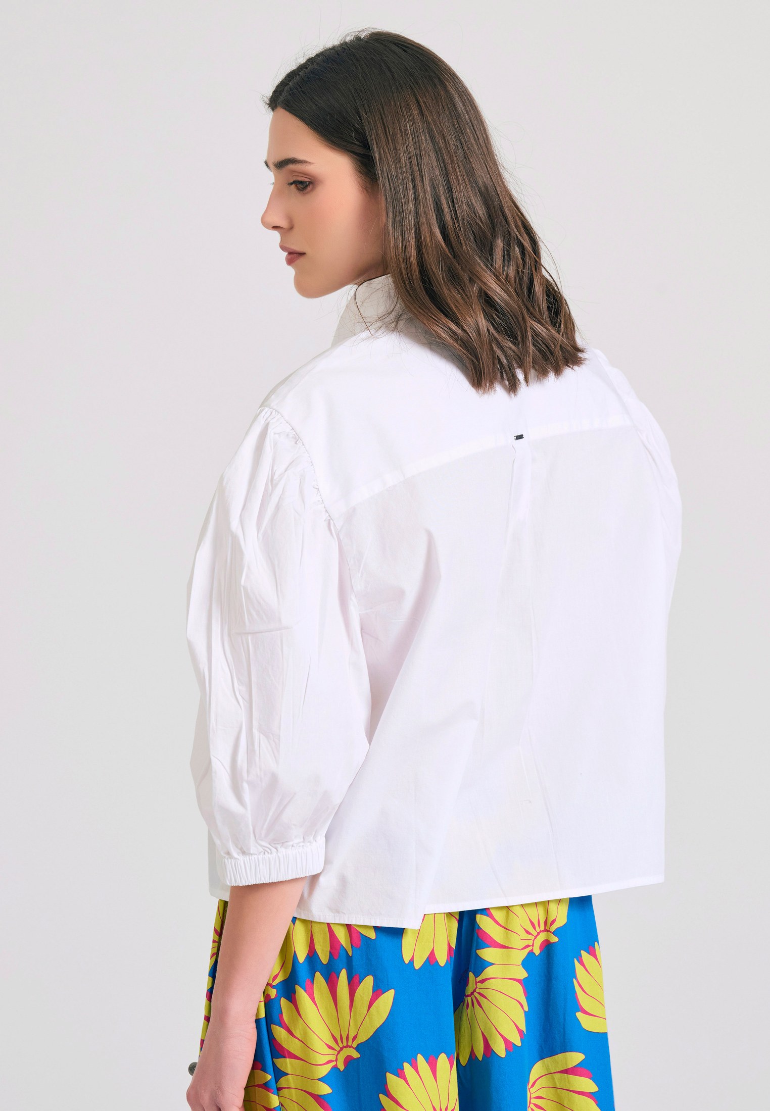 Women's Shirts Funky Buddha White