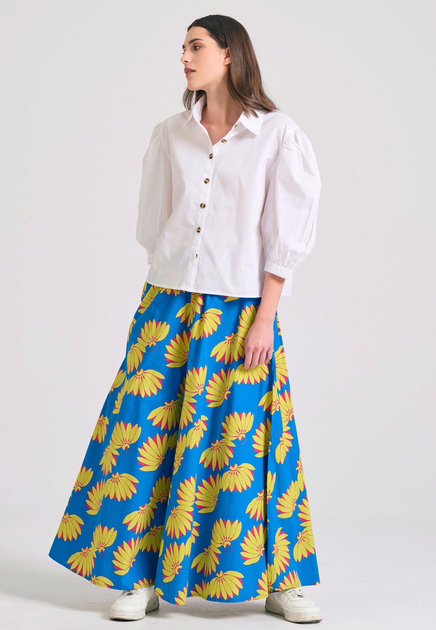 Women's Shirts Funky Buddha White