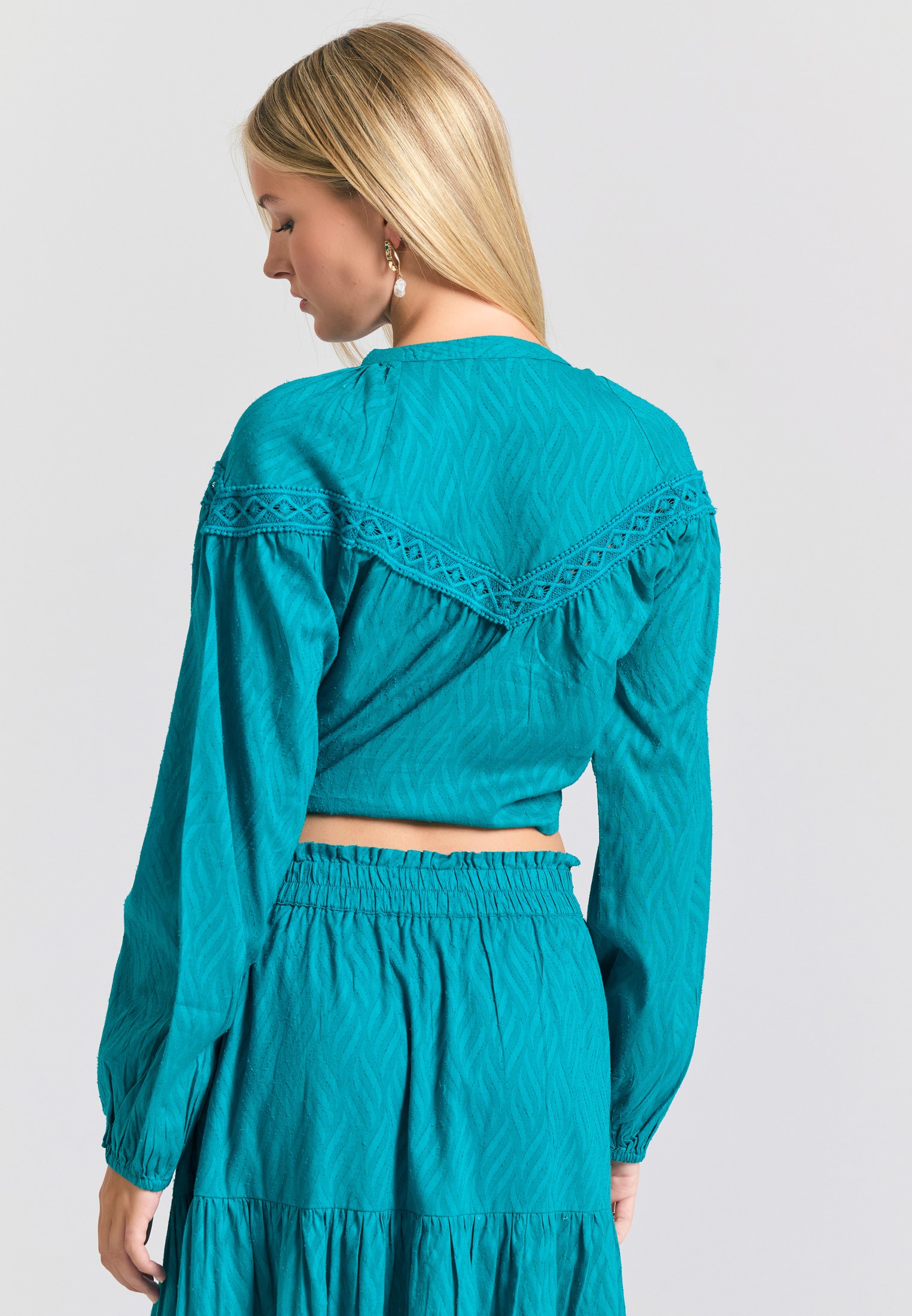 Women's Shirts Funky Buddha Blue