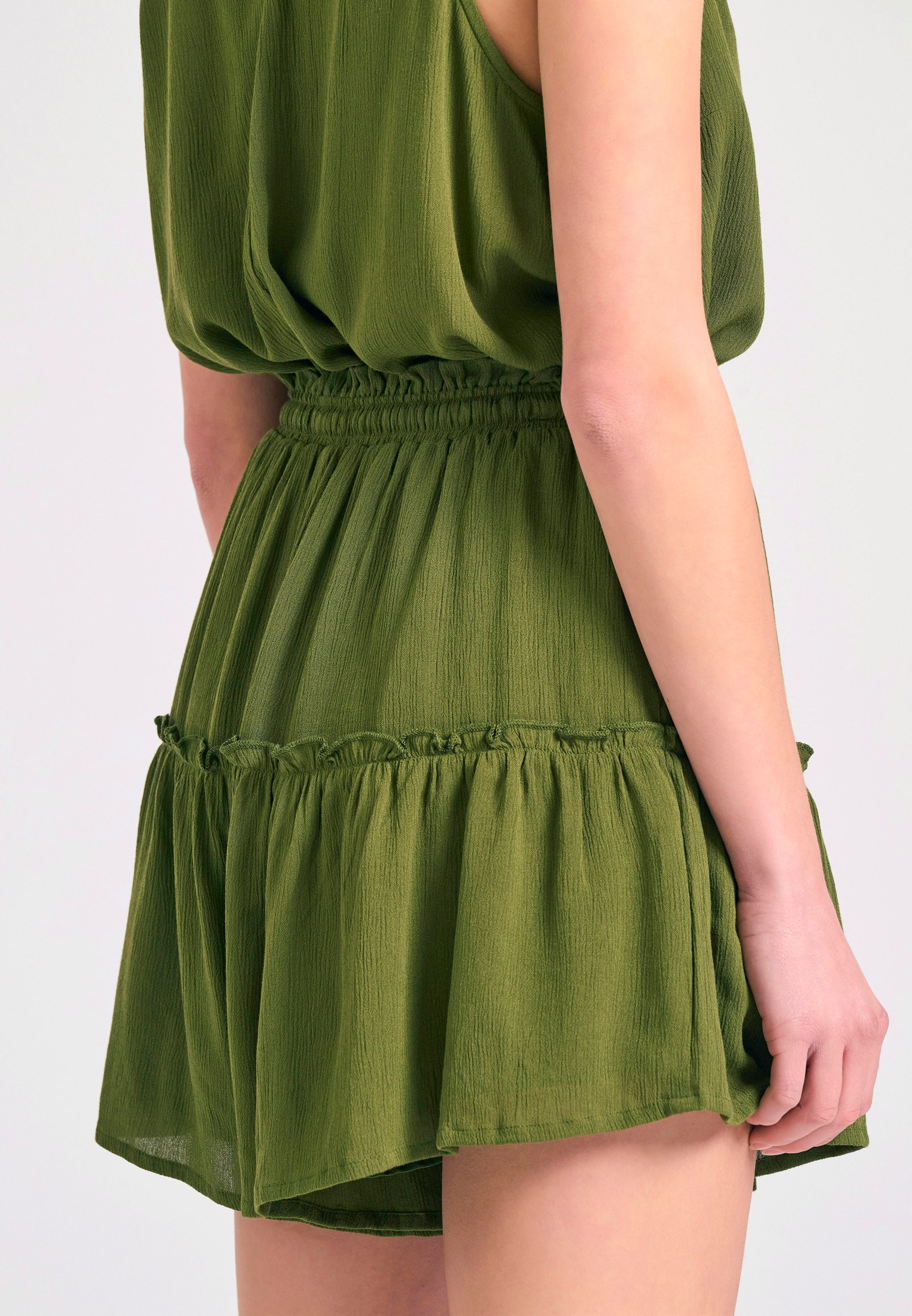 Women's Shorts Funky Buddha Green