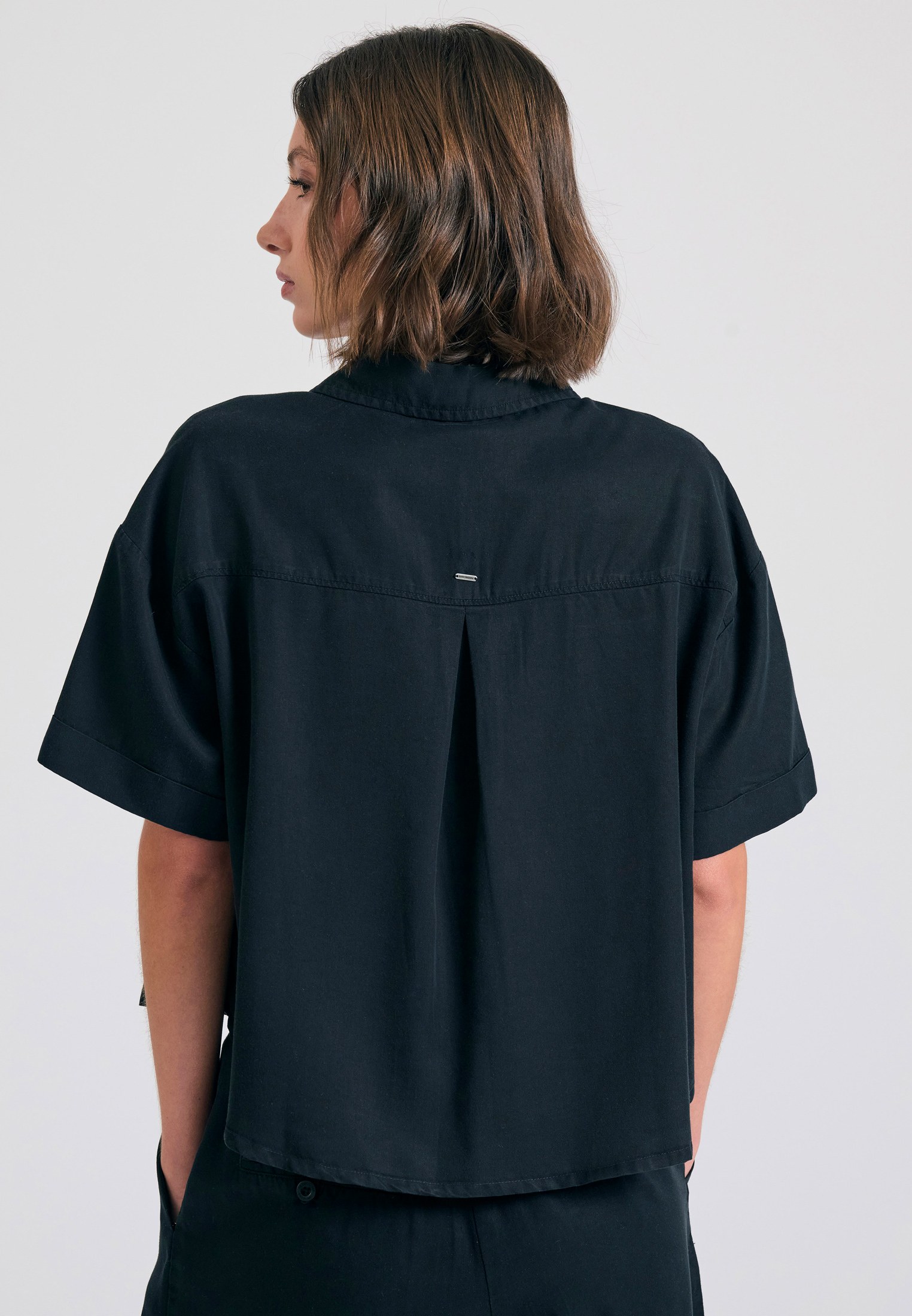 Women's Shirts Funky Buddha Black