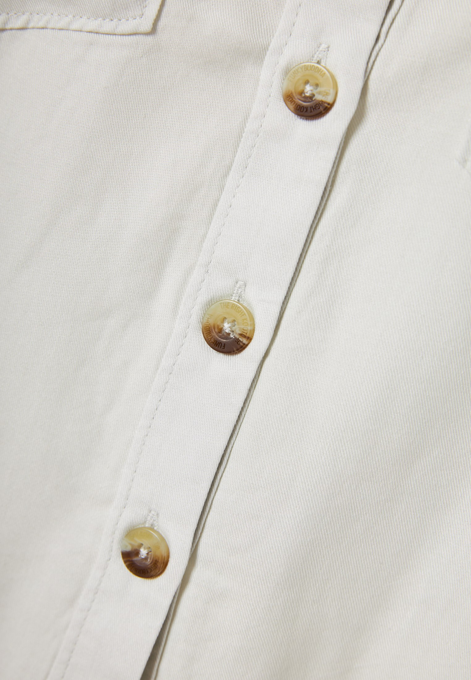 Loose fit lyocell garment dyed πουκάμισο