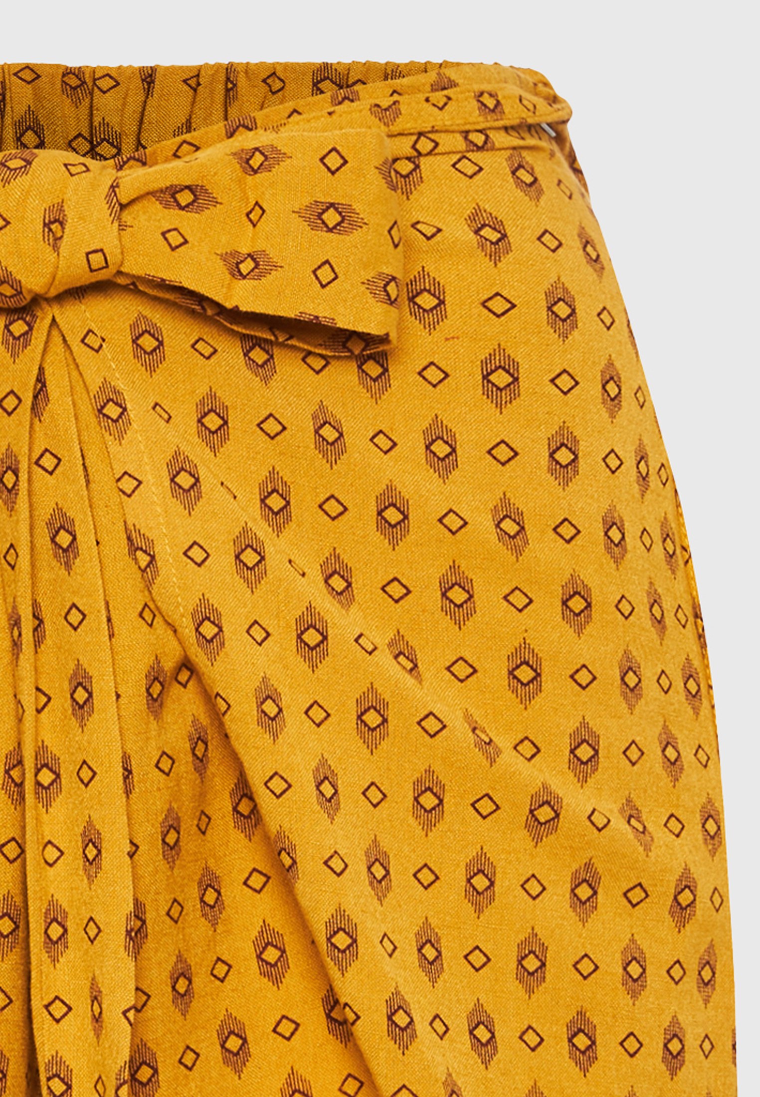 Women's Shorts Funky Buddha Yellow