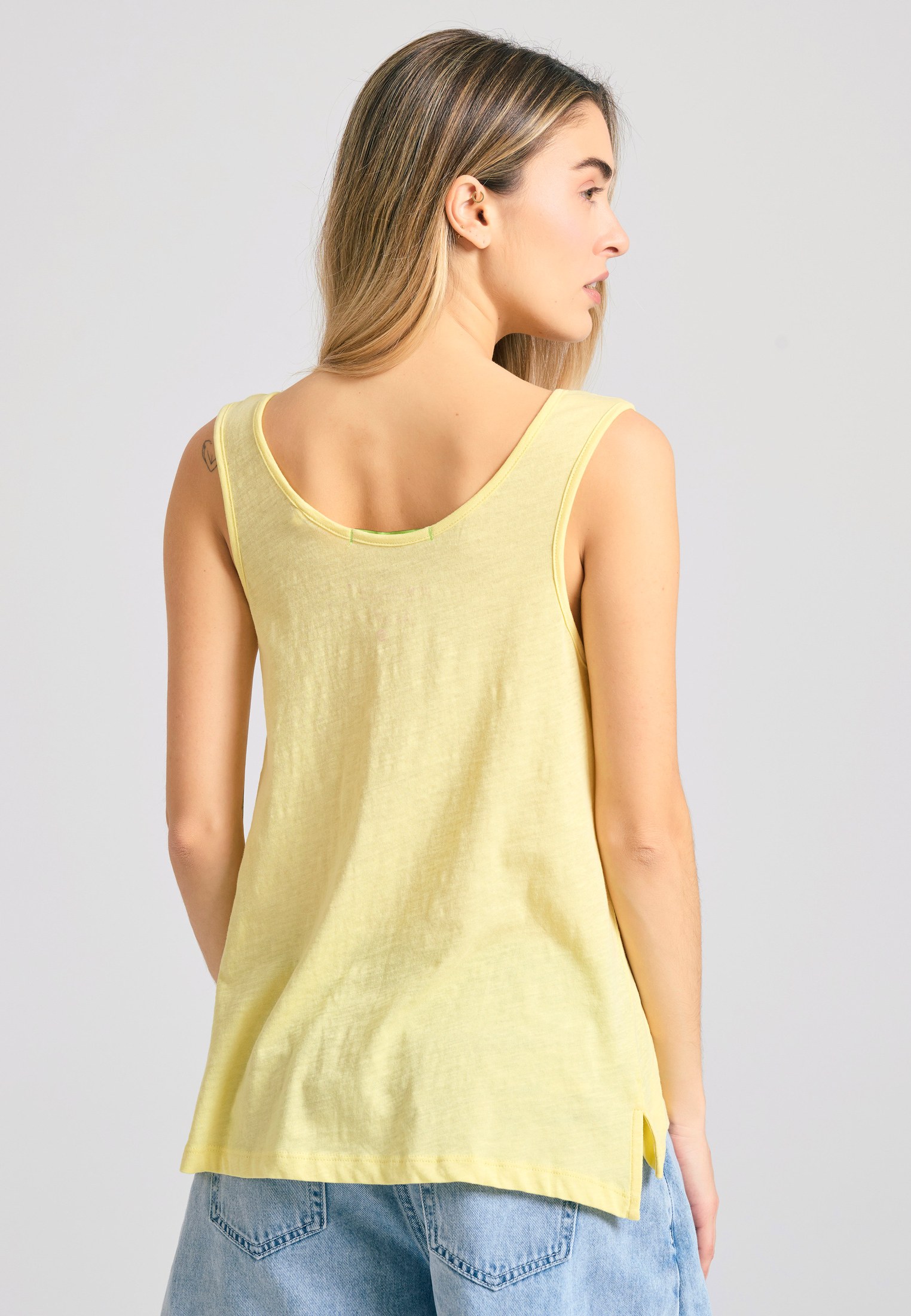 Women's Tops Funky Buddha Yellow