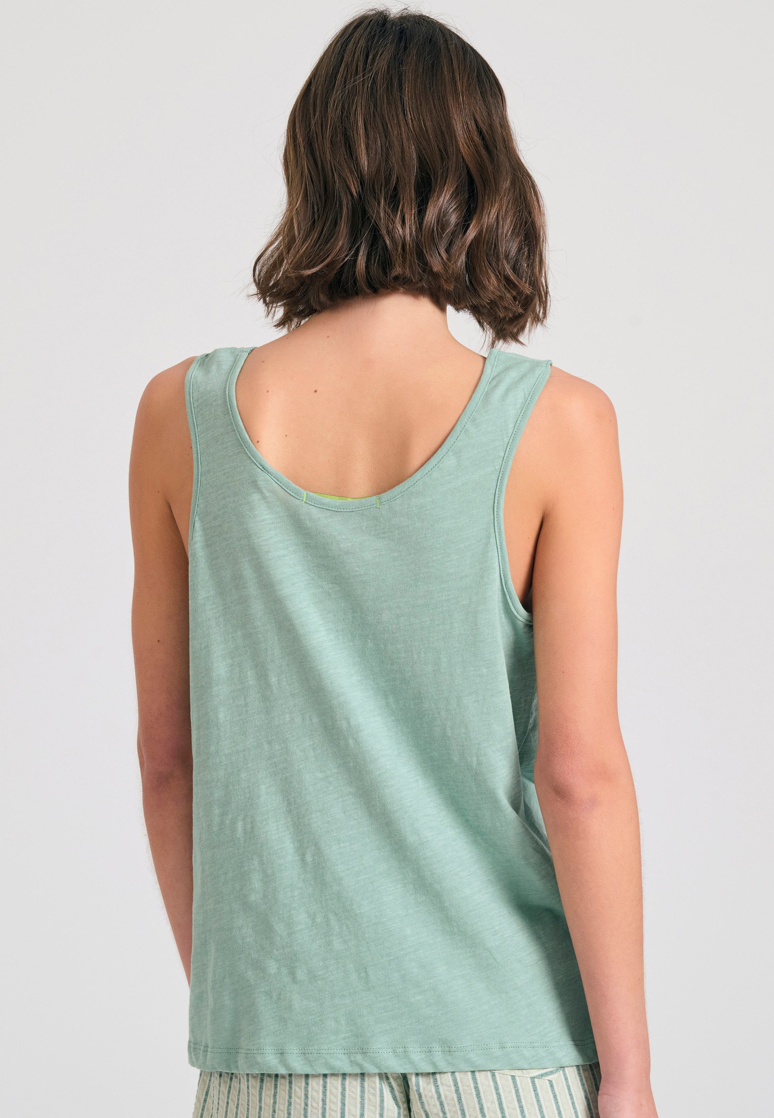 Women's T-Shirts Funky Buddha Green