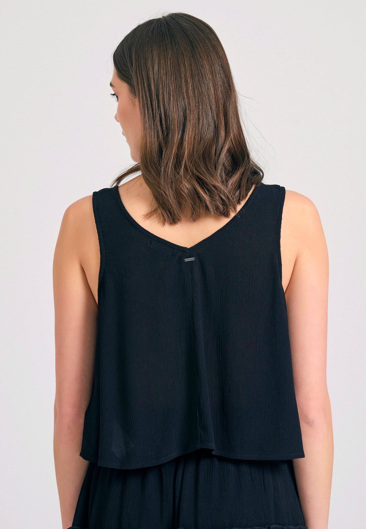 Women's Sleeveless Tops Funky Buddha Black