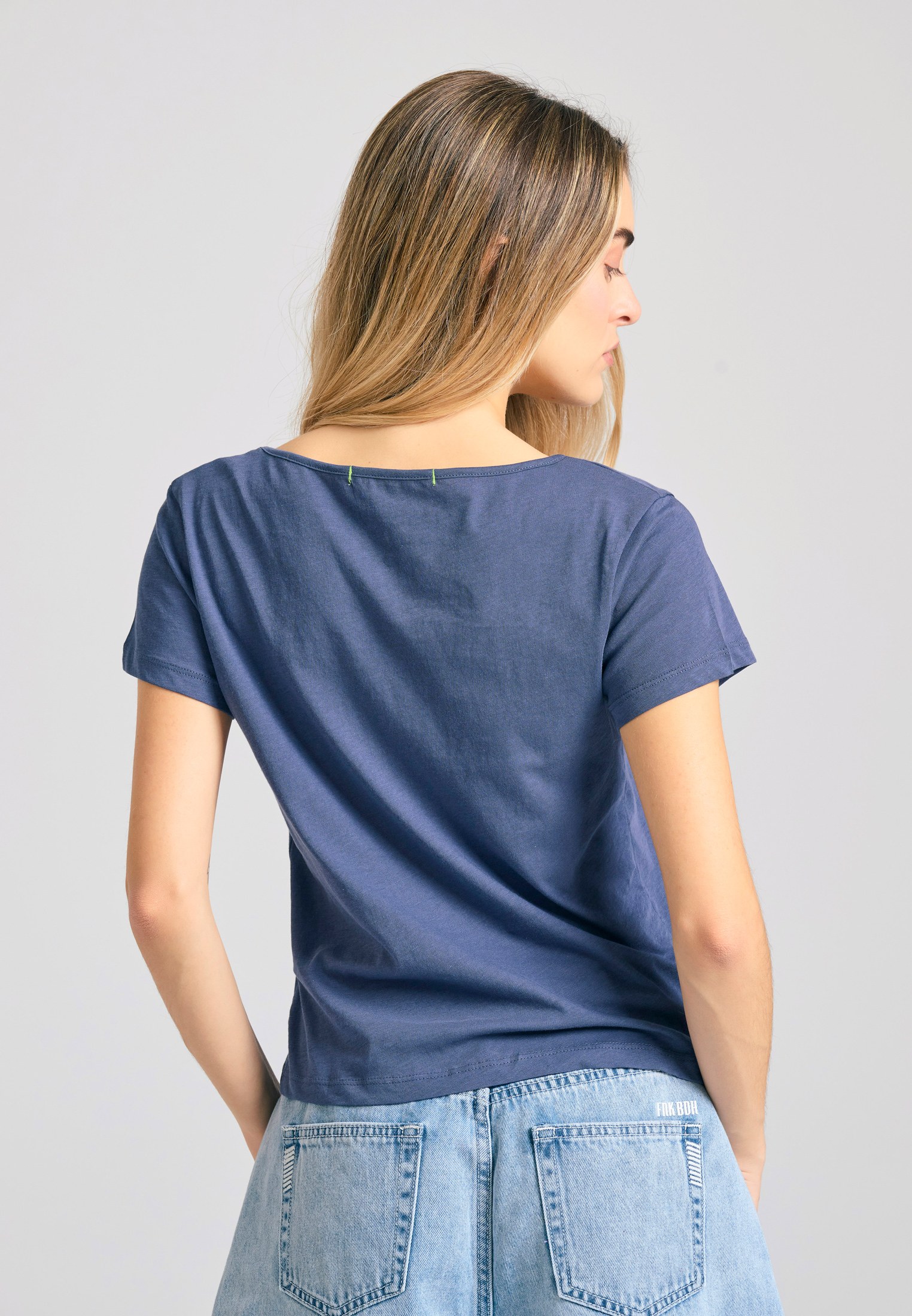 Women's T-Shirts Funky Buddha Blue