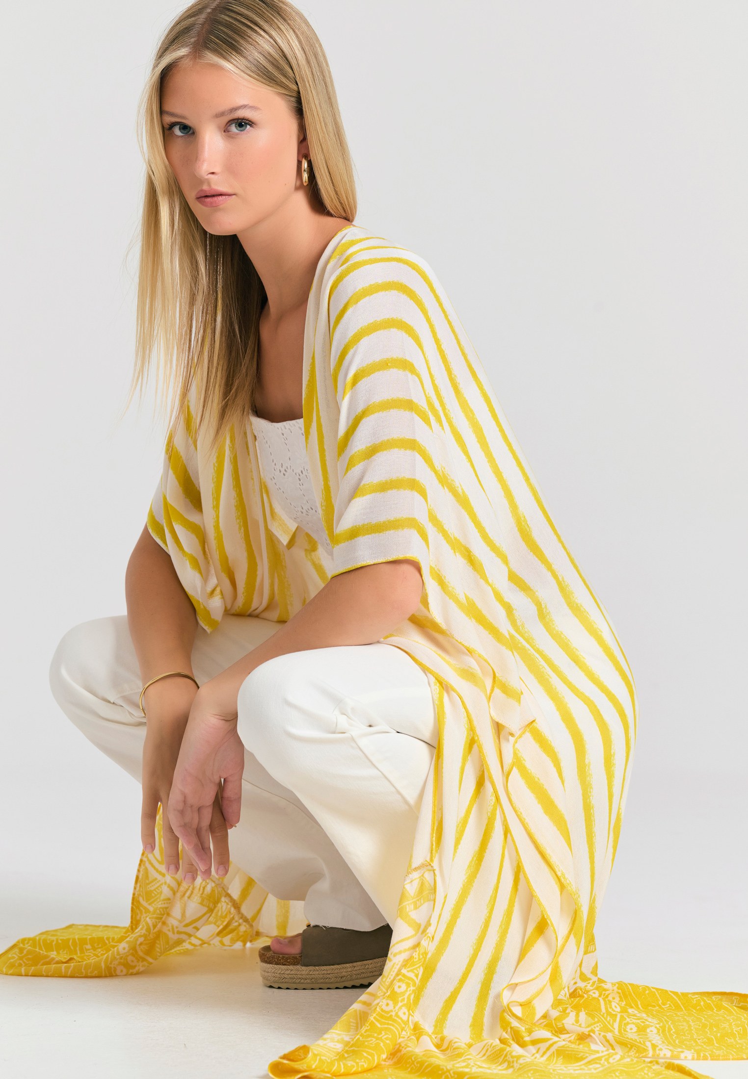 Women's Kimonos Funky Buddha Green