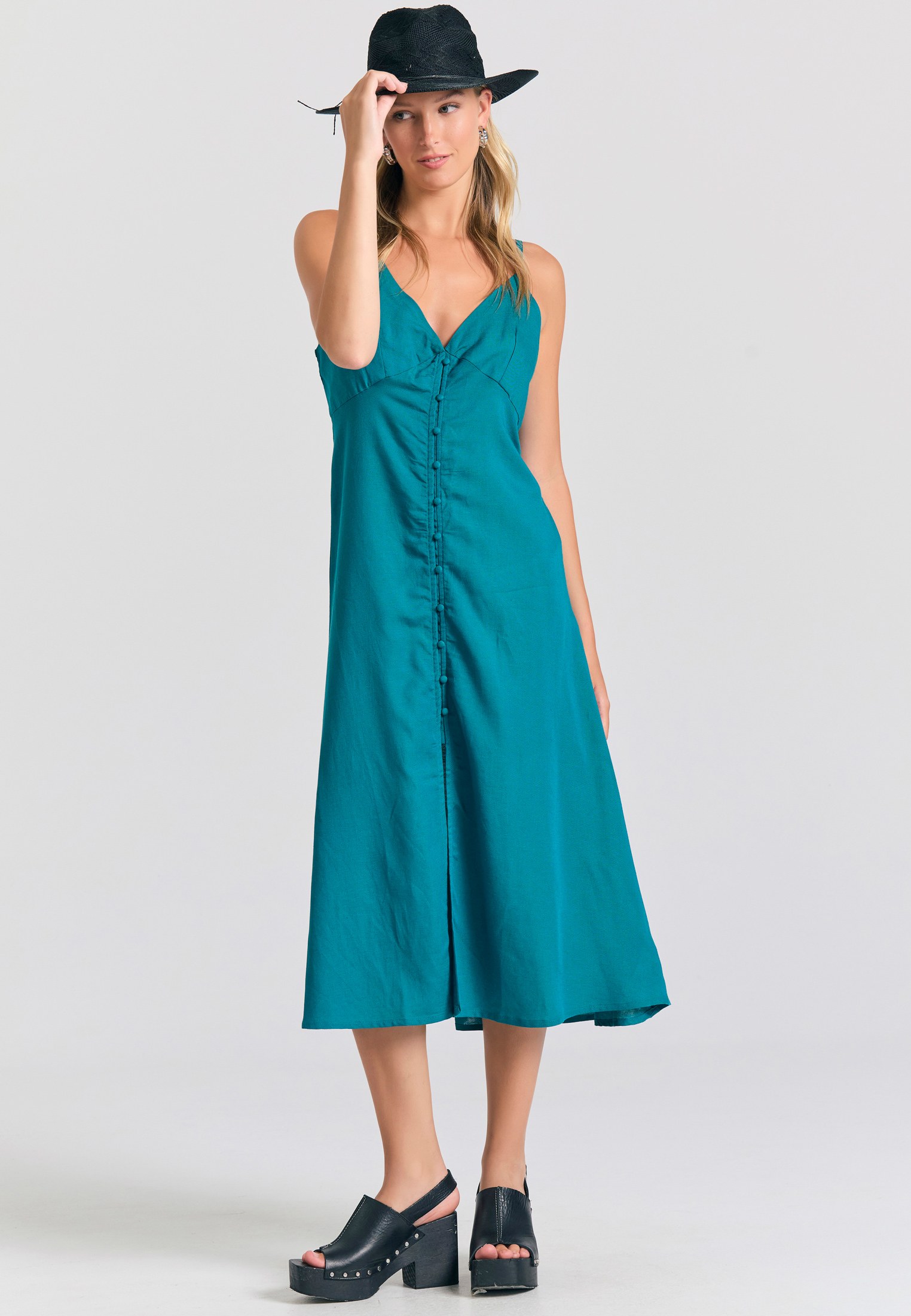 Women's Dresses Funky Buddha Blue