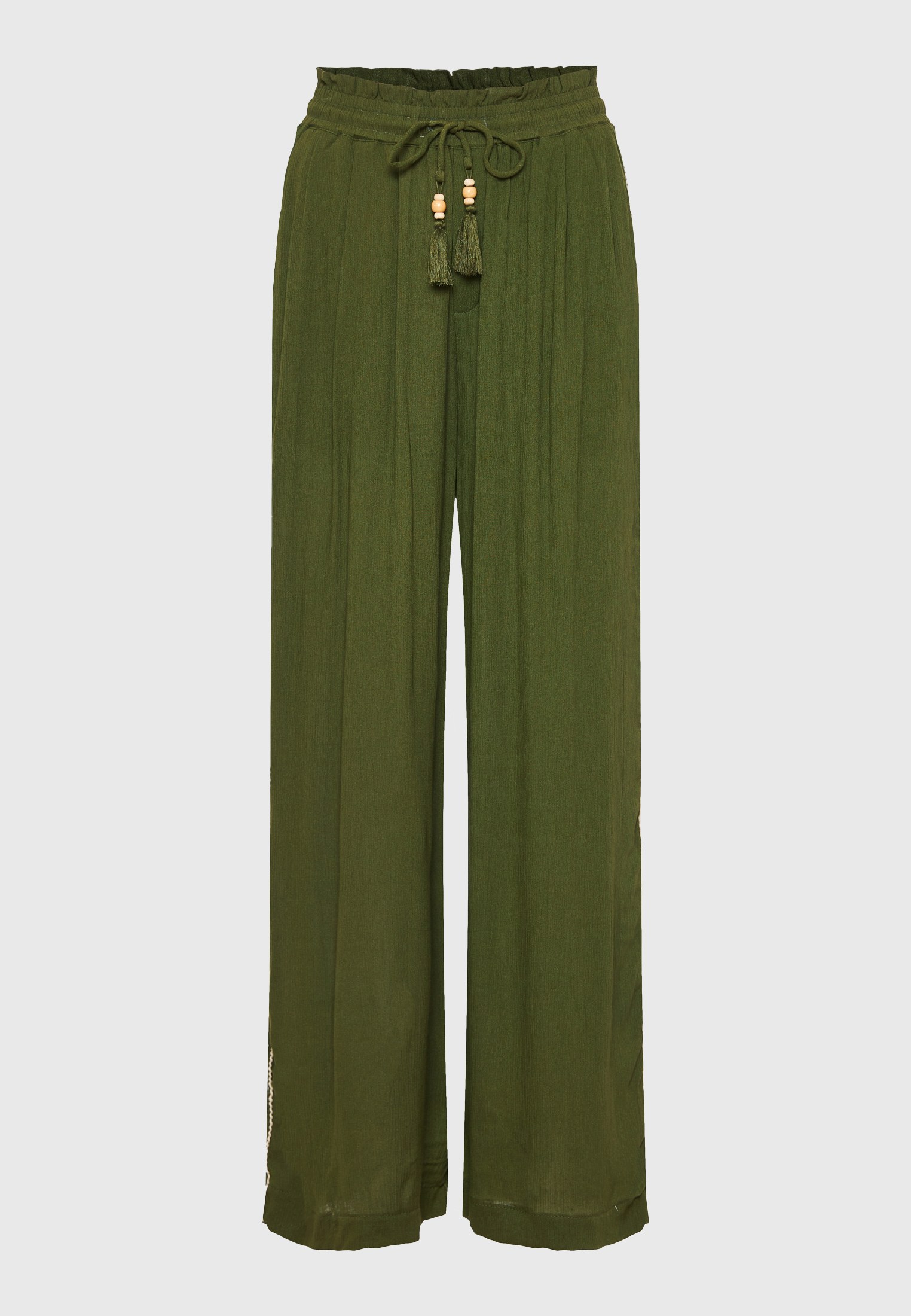 Women's Trousers Funky Buddha Green
