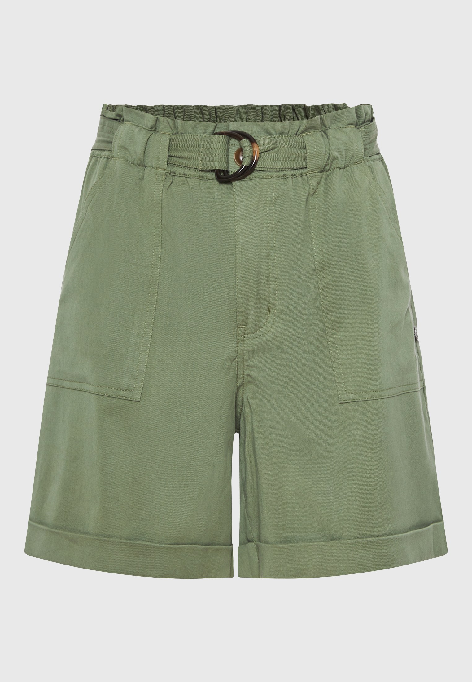 Women's Shorts Funky Buddha Green