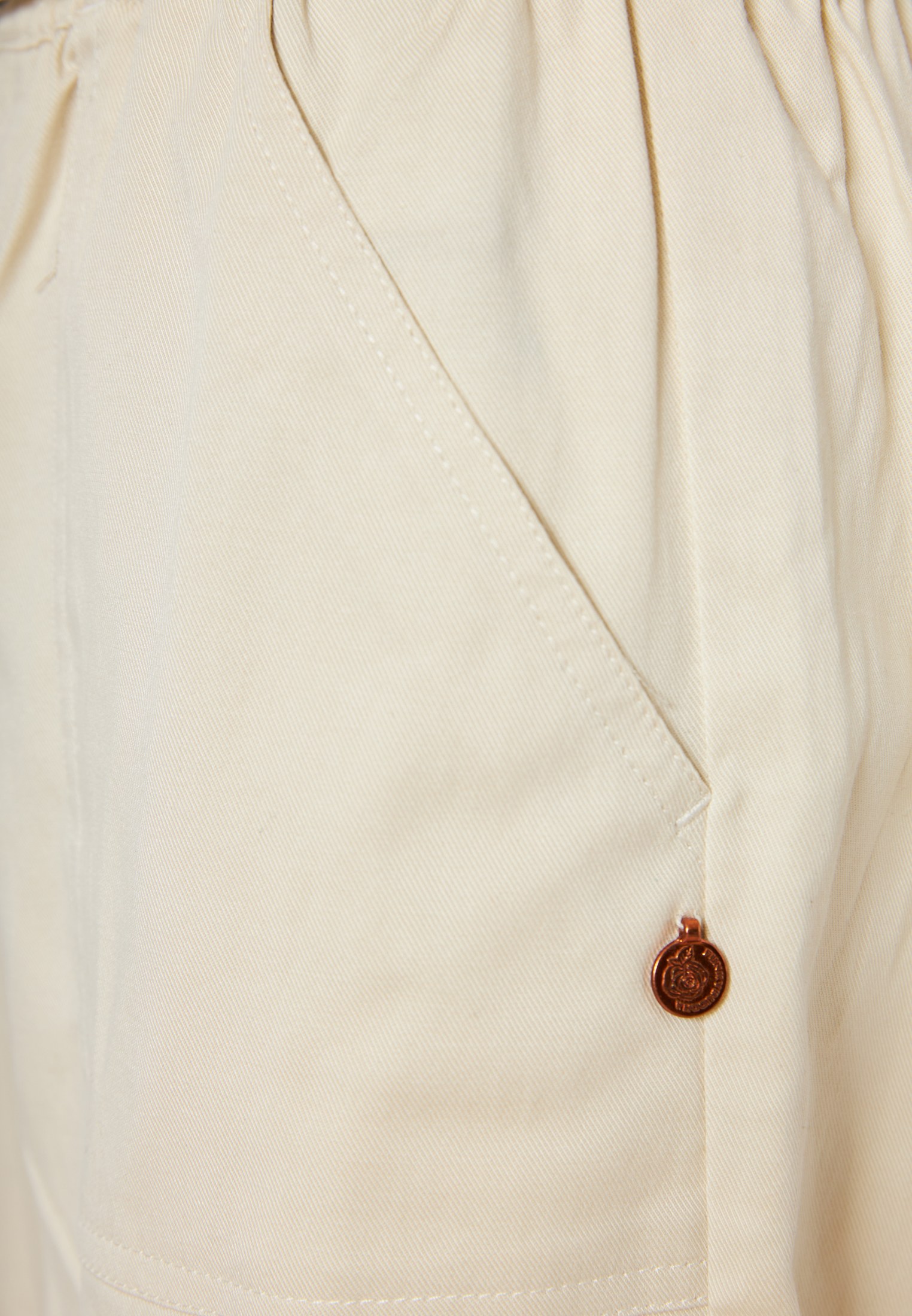 Women's Shorts Funky Buddha White