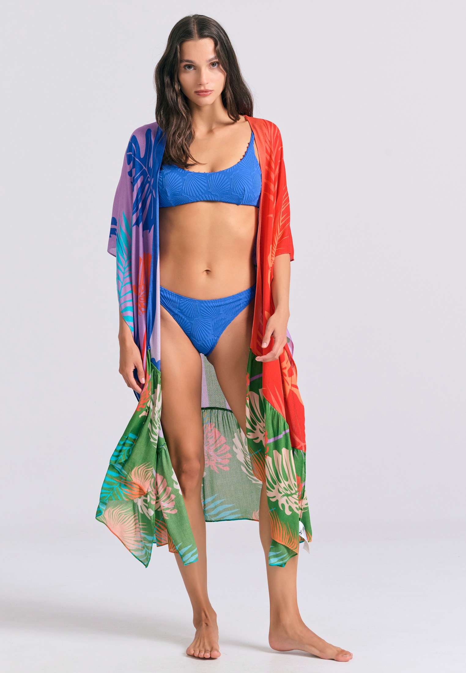 Women's Kimonos Funky Buddha Multicolor