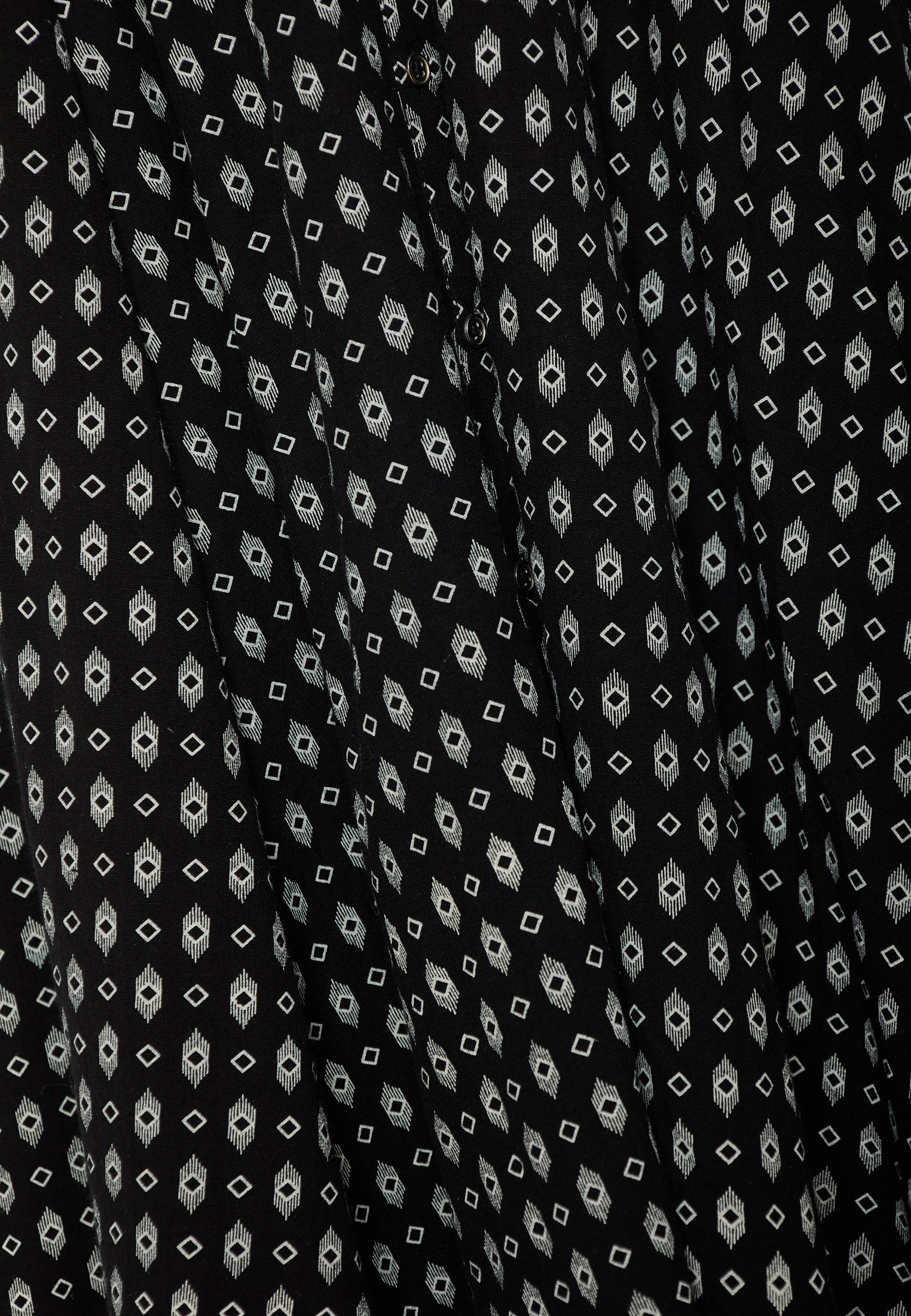 Linen blend εμπριμέ μάξι φόρεμα φωτογραφία