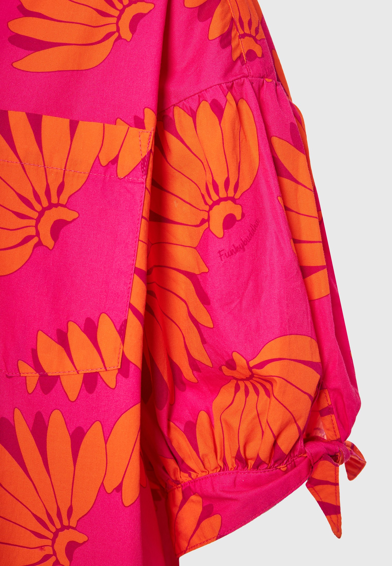 Γυναικείο oversized πουκάμισο με exotic τύπωμα