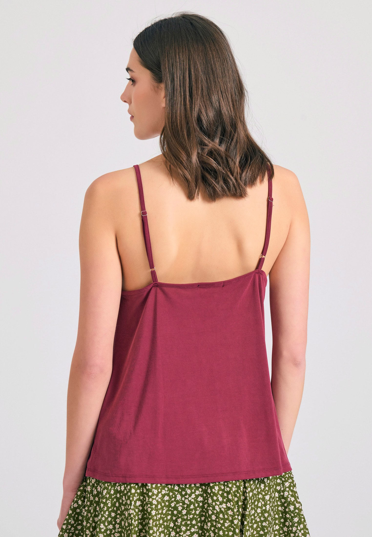 Women's Tops Funky Buddha Red