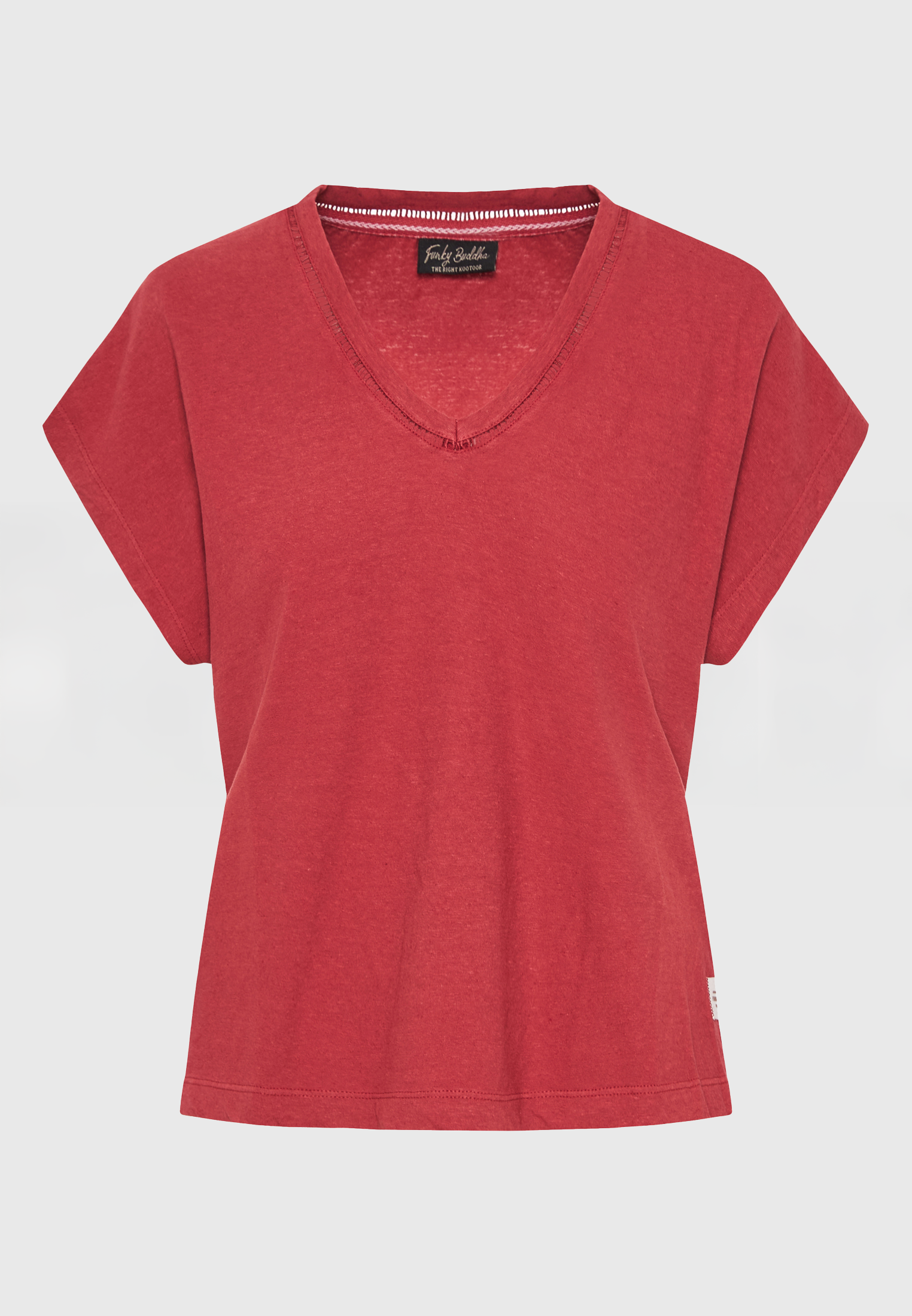 Women's T-Shirts Funky Buddha Red