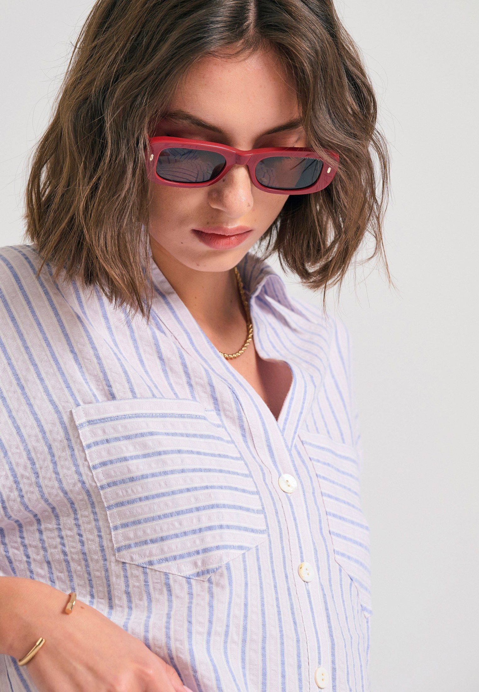 Women's Shirts Funky Buddha Purple