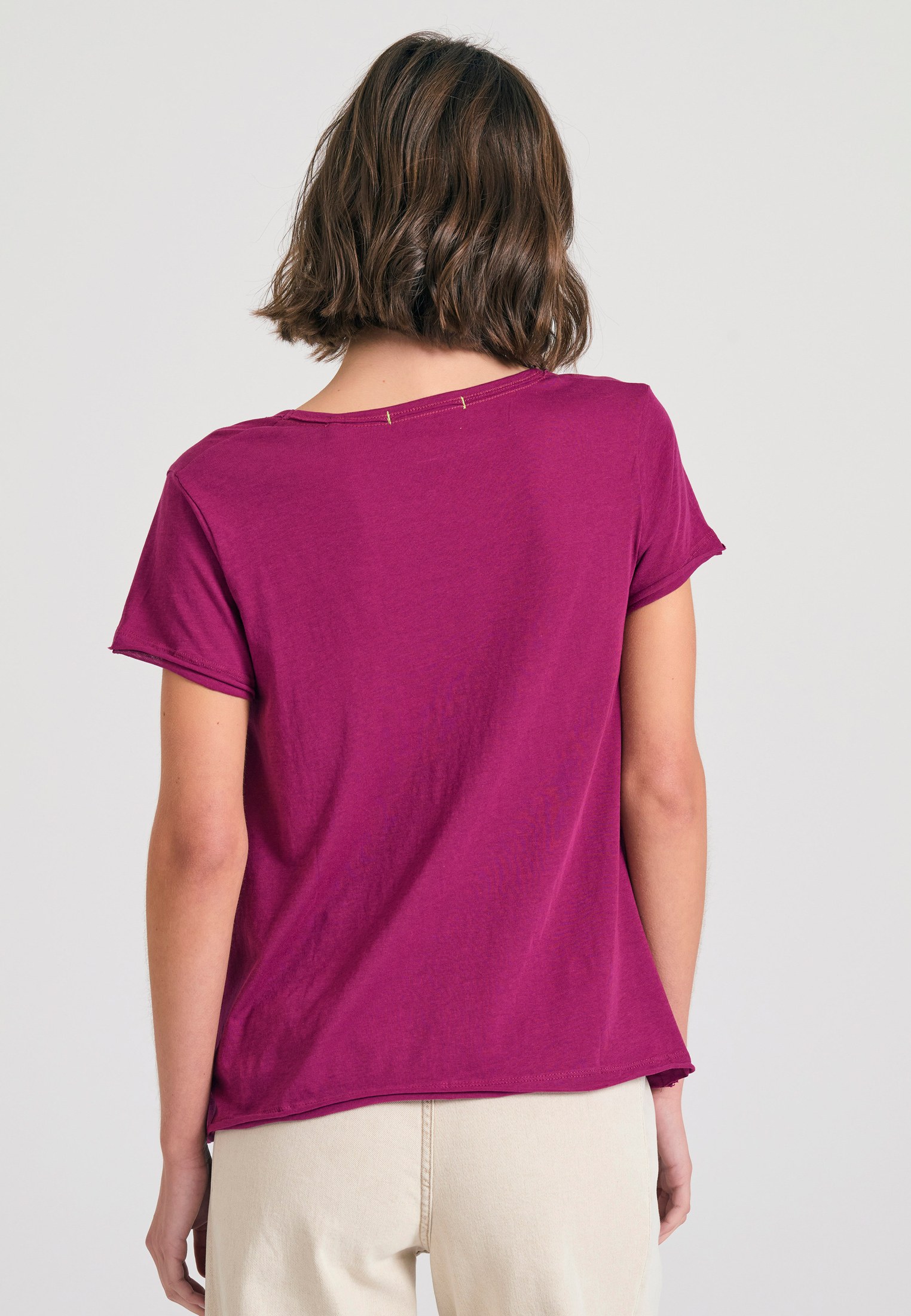 Women's T-Shirts Funky Buddha Purple